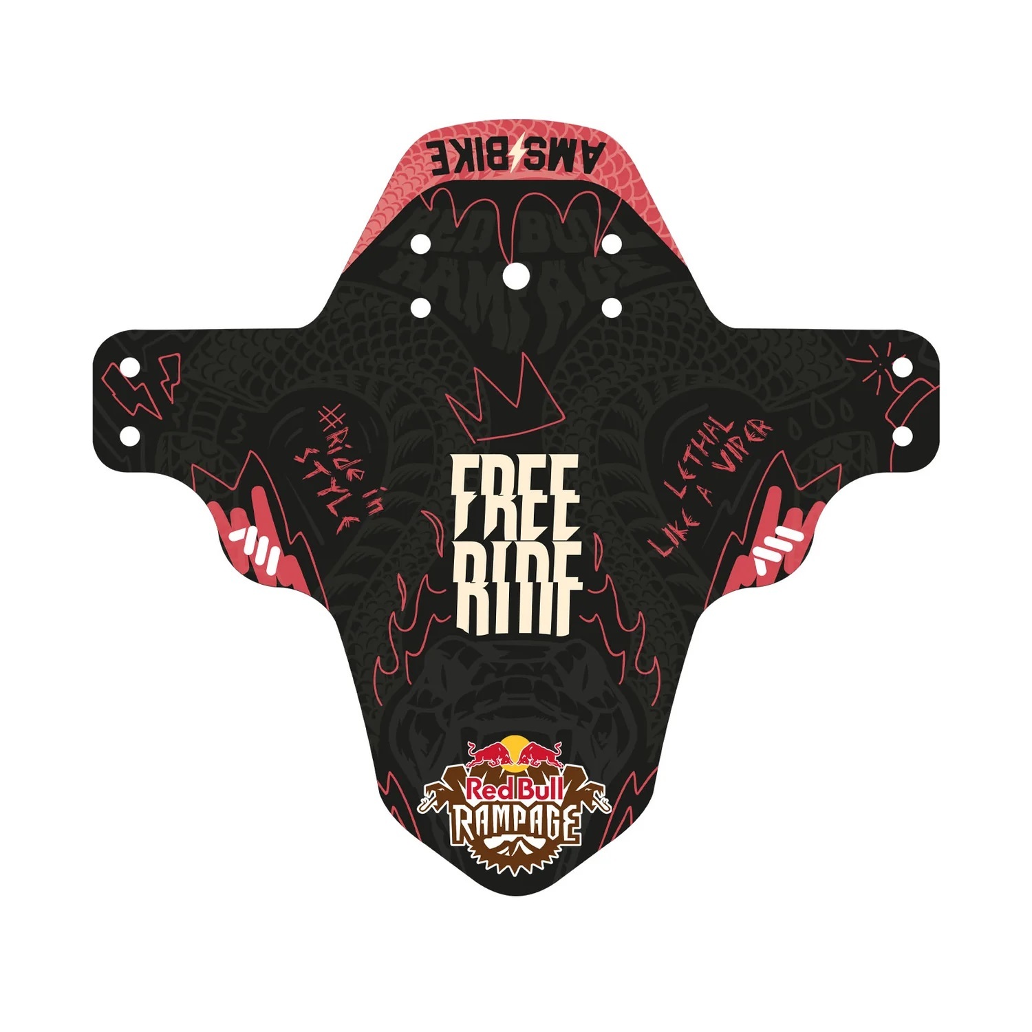 All Mountain Style X Red Bull 聯乘特別版擋泥板