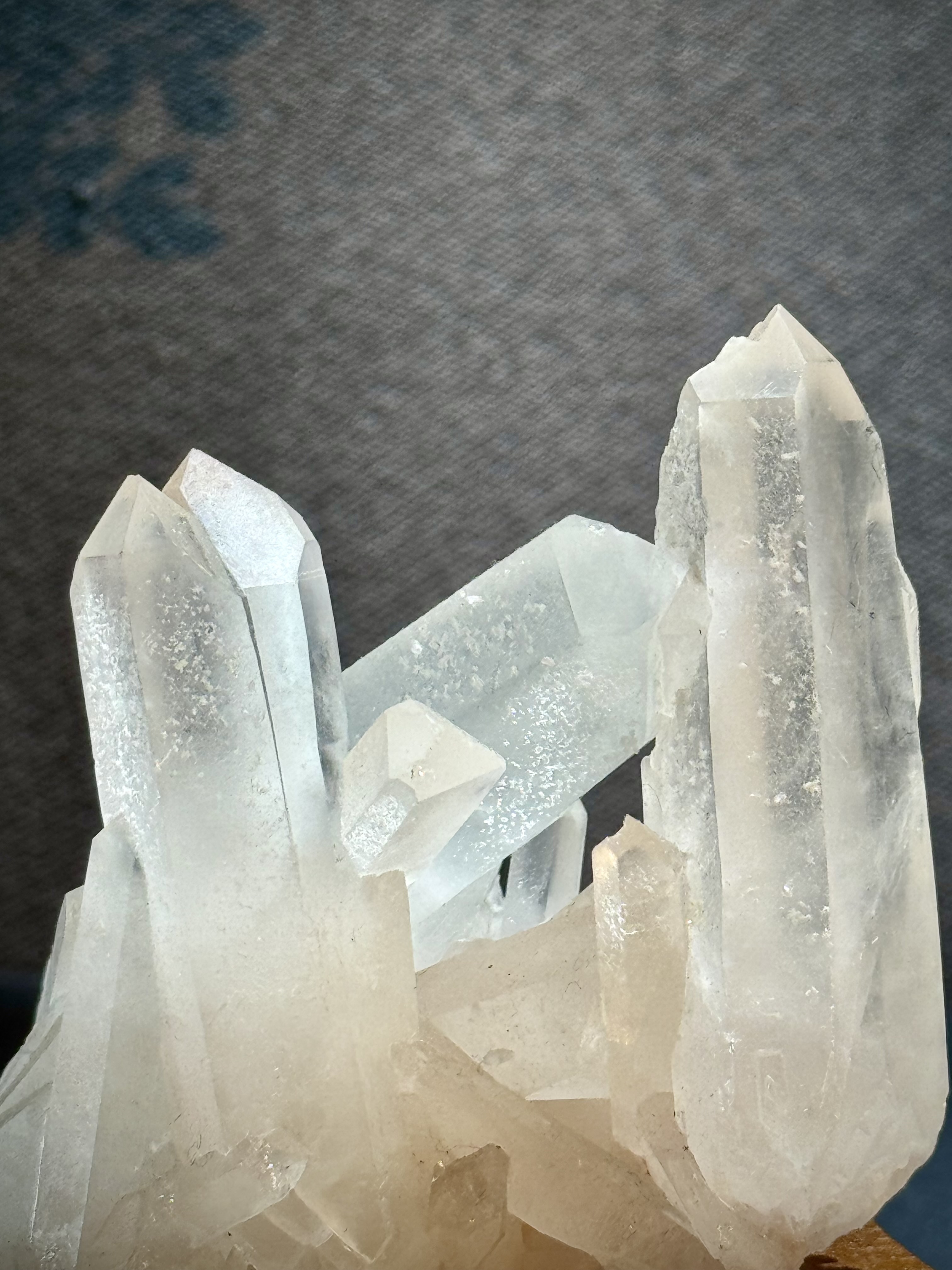 白水晶簇擺件 5510