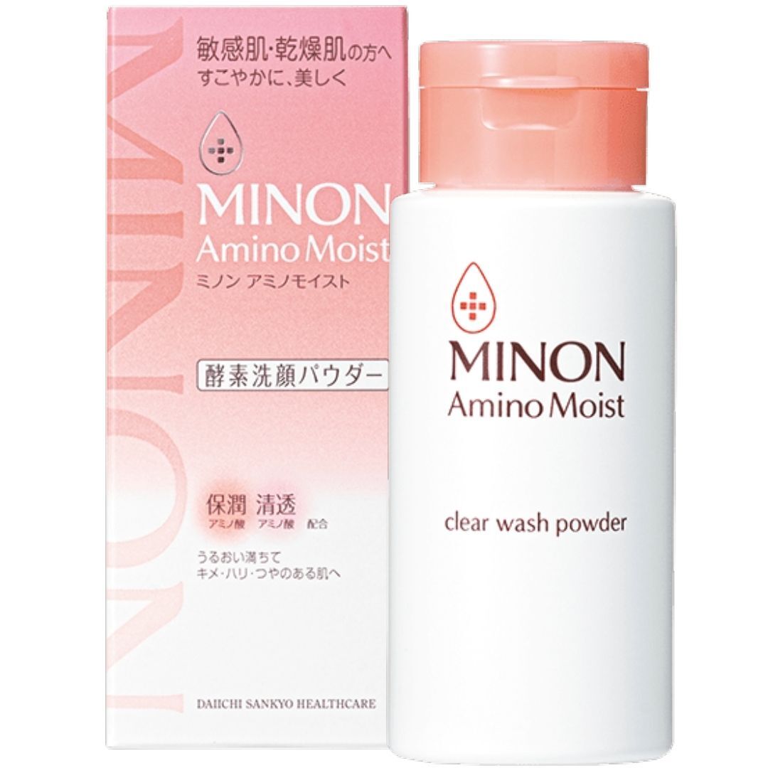 MINON - Amino Moist 酵素洗顏粉 35g【正品】一款結合9種保濕氨基酸與2種淨透氨基酸的酵素洗顏粉