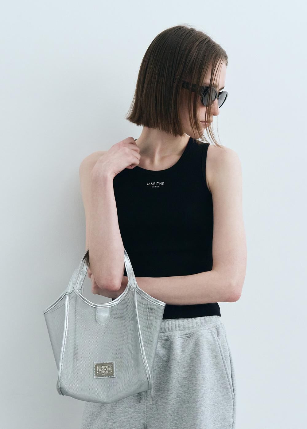 トートバッグ Marithe + Francois Girbaud MOUVEMENT MESH 2WAY BAG 2color BAG - MARITHE FRANCOIS GIRBAUD