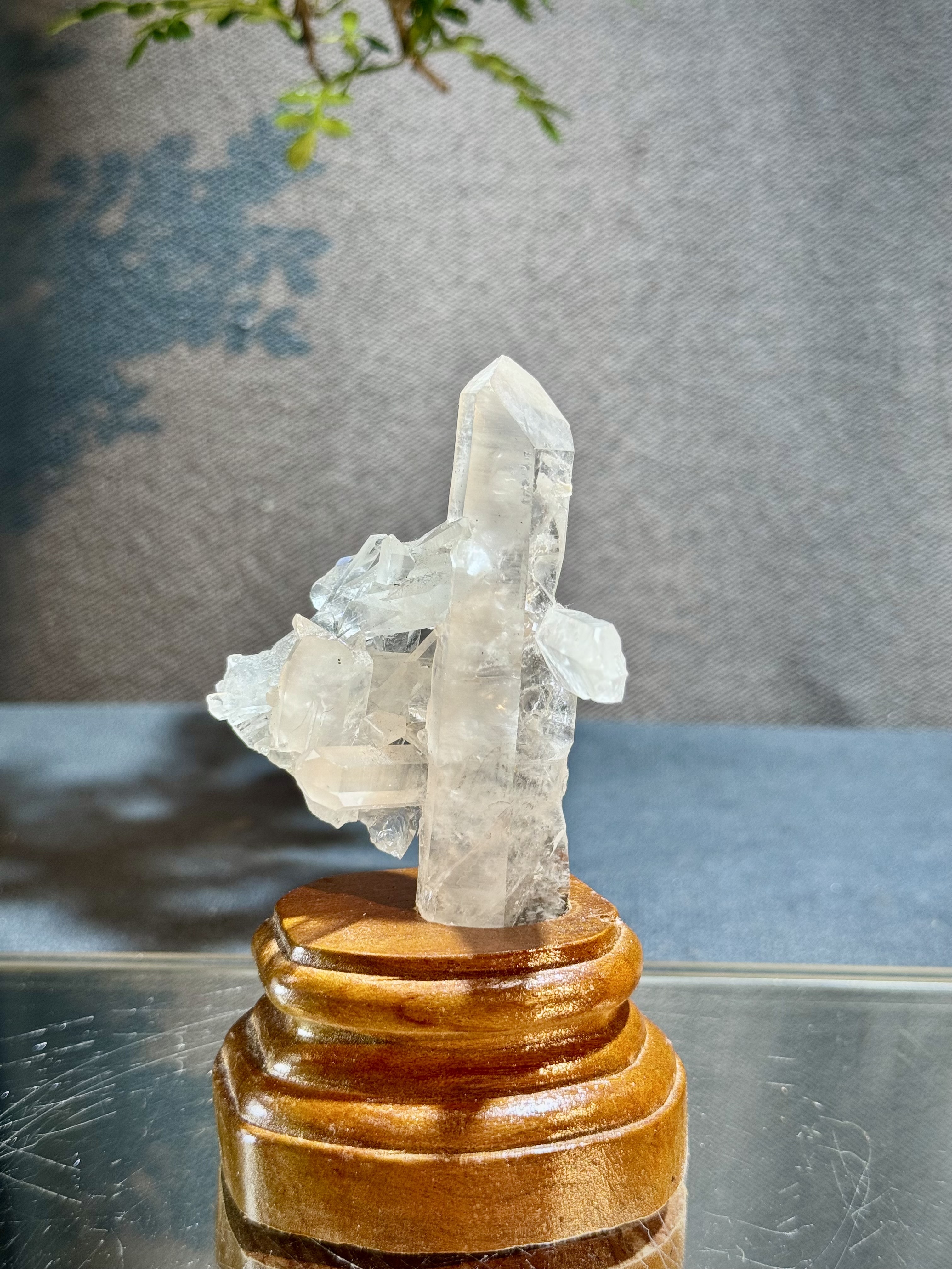 白水晶簇擺件 5511