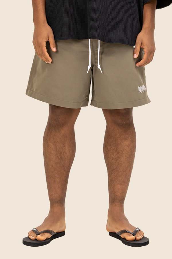 UNFRM - 2WAY GROSGRAIN 衝浪短褲（沙色）