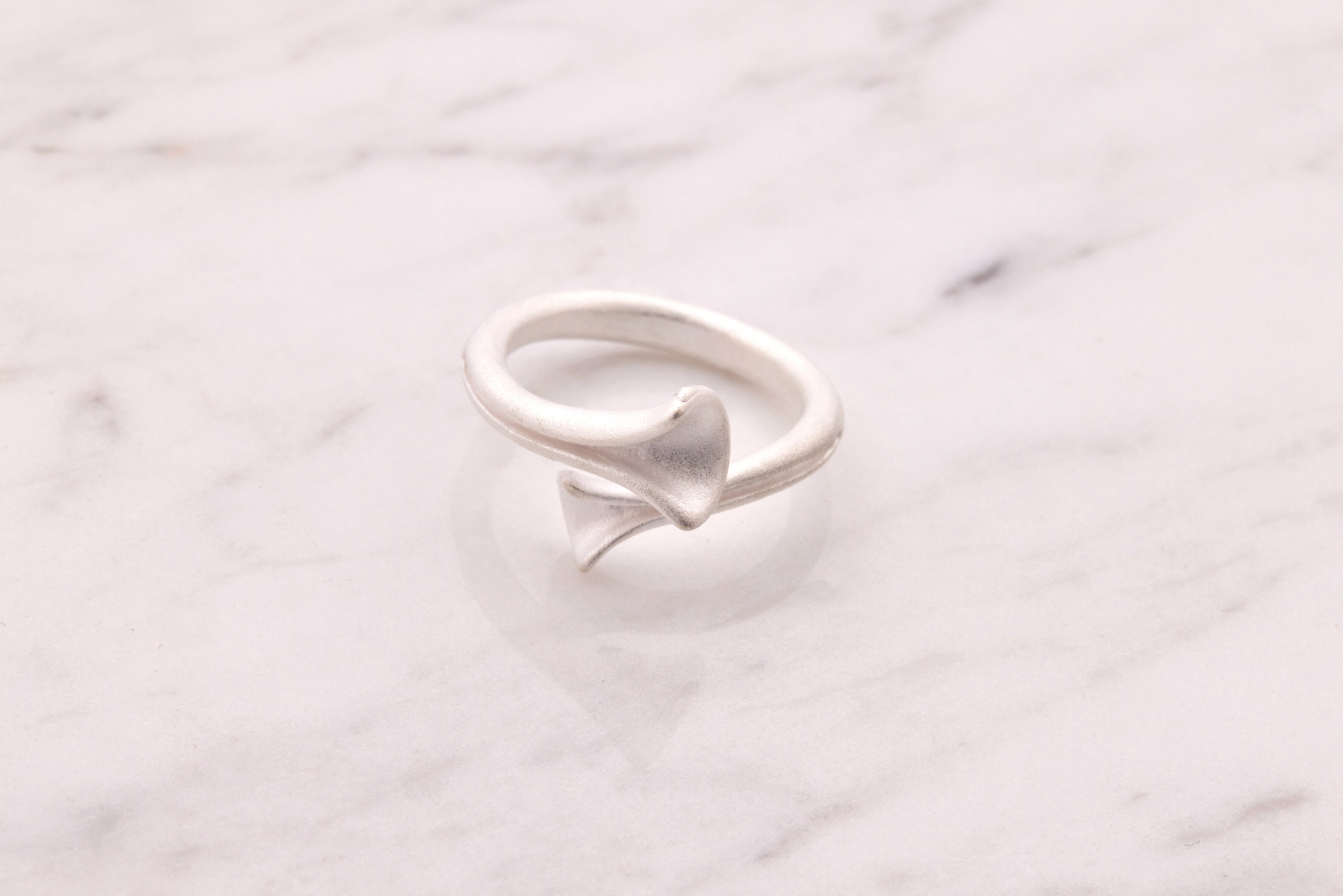 R1033 | 純銀霧面戒指