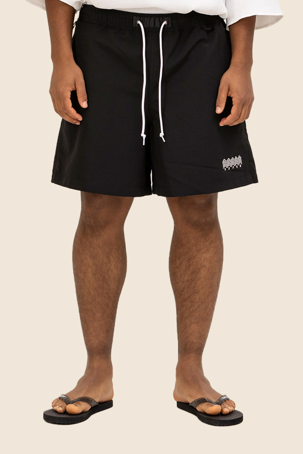 UNFRM - 2WAY GROSGRAIN 衝浪短褲（經典黑）