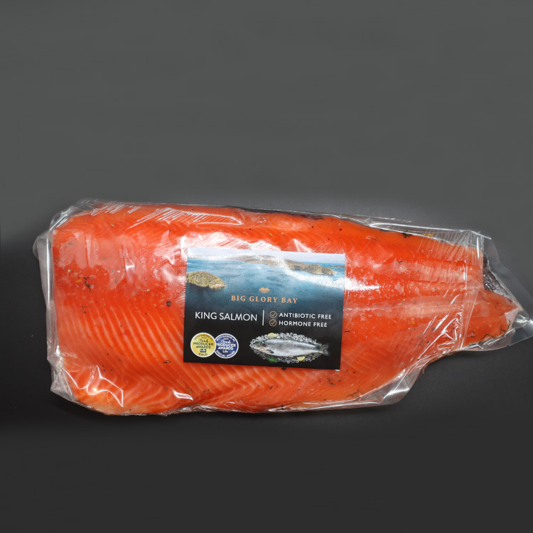 紐西蘭Big Glory Bay 帝王三文魚 - $70/100g (接受原條預訂)
