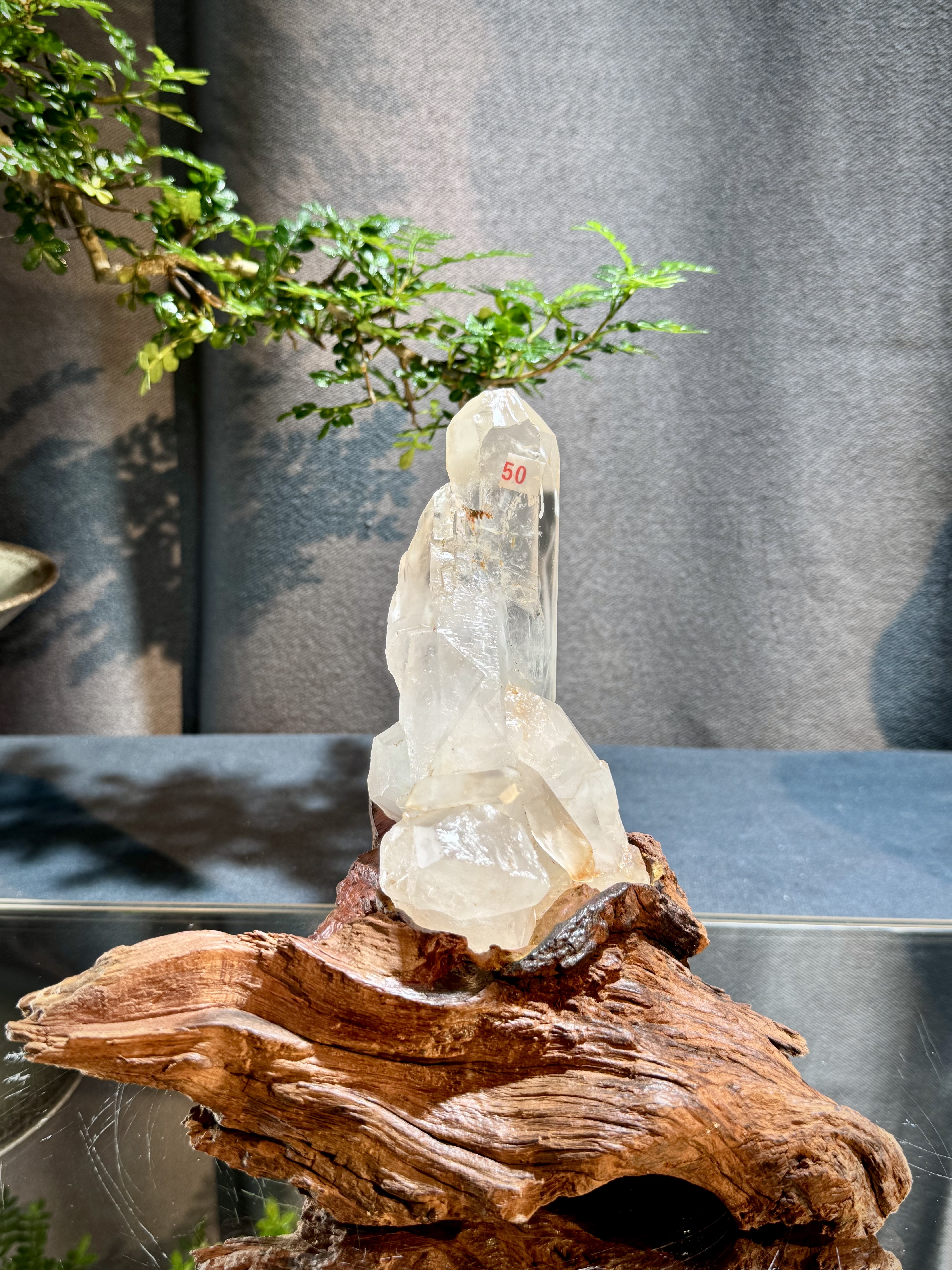 白水晶簇擺件 5518