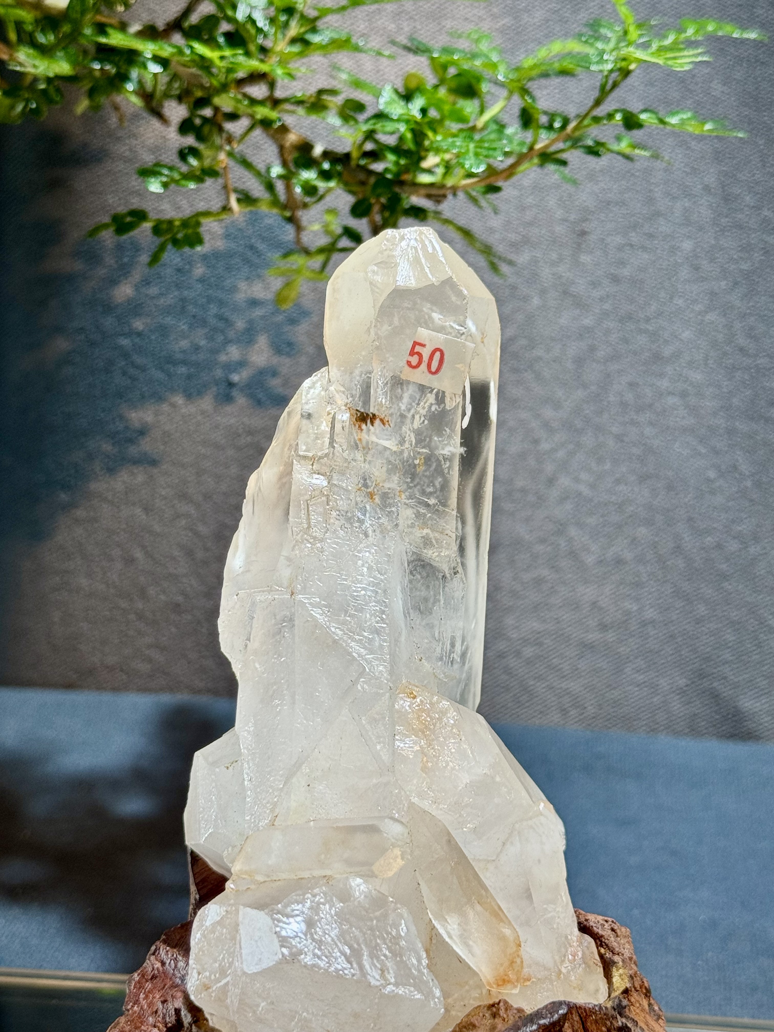 白水晶簇擺件 5518