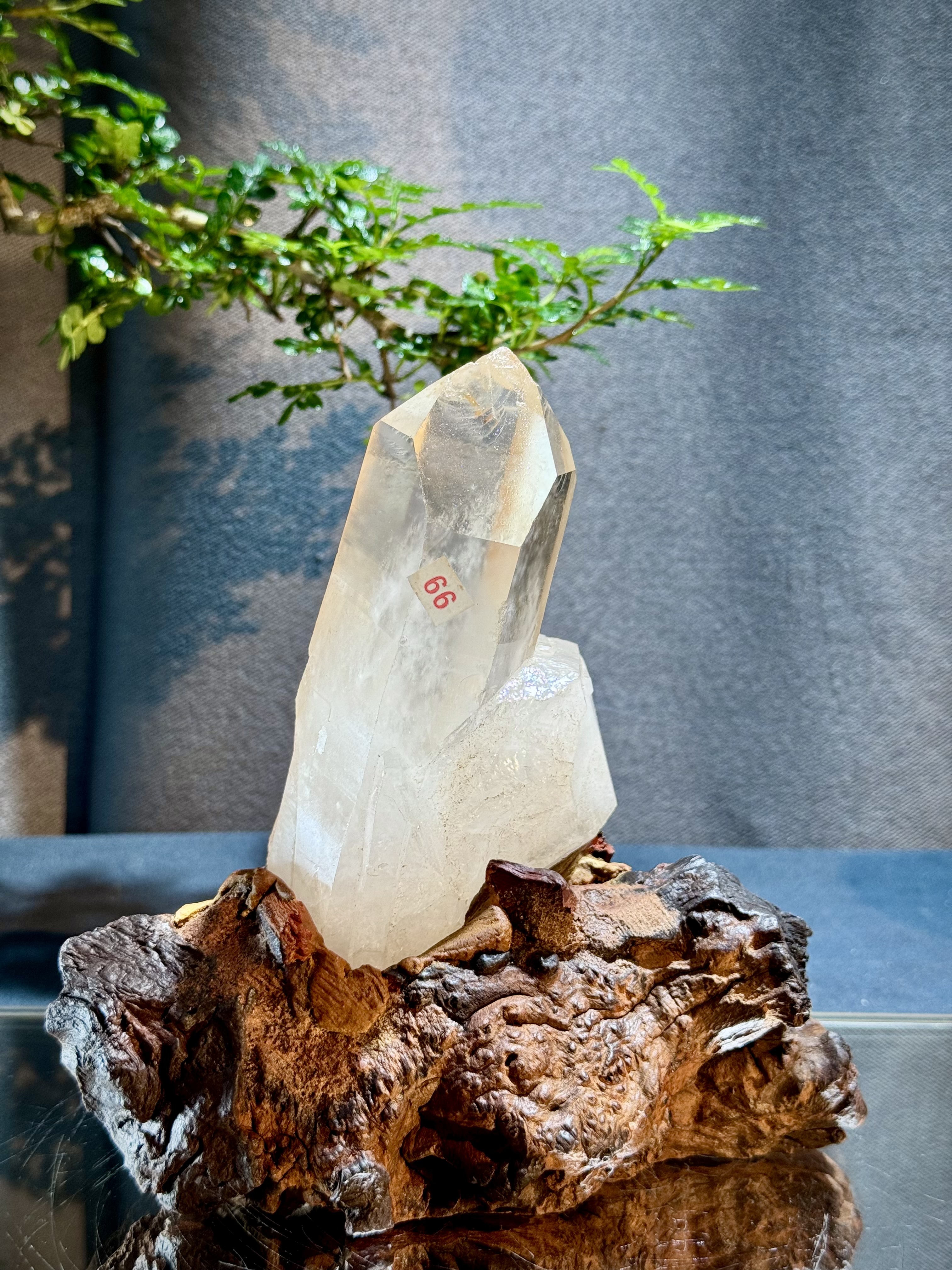 白水晶簇擺件 5519