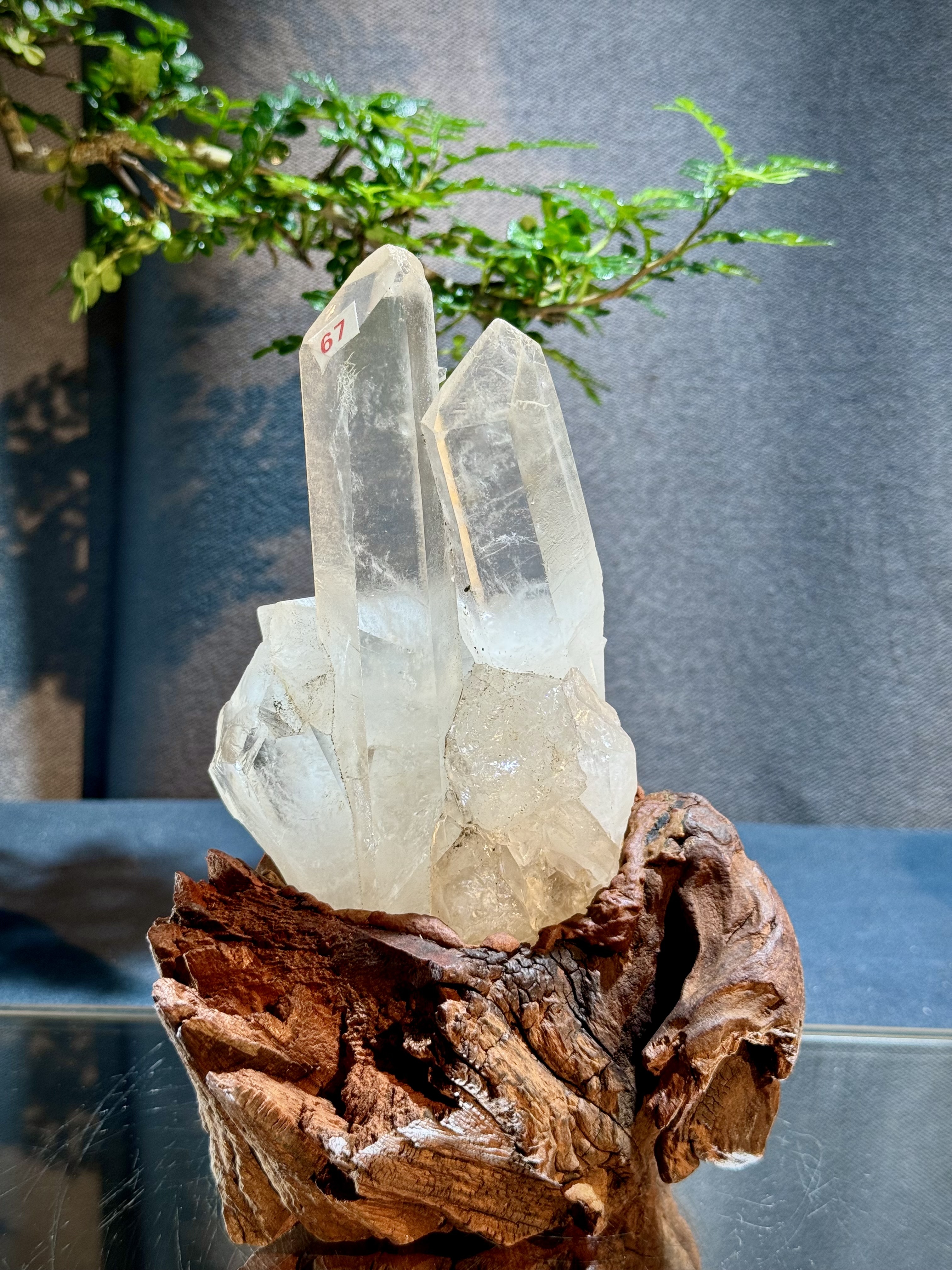 白水晶簇擺件 5520