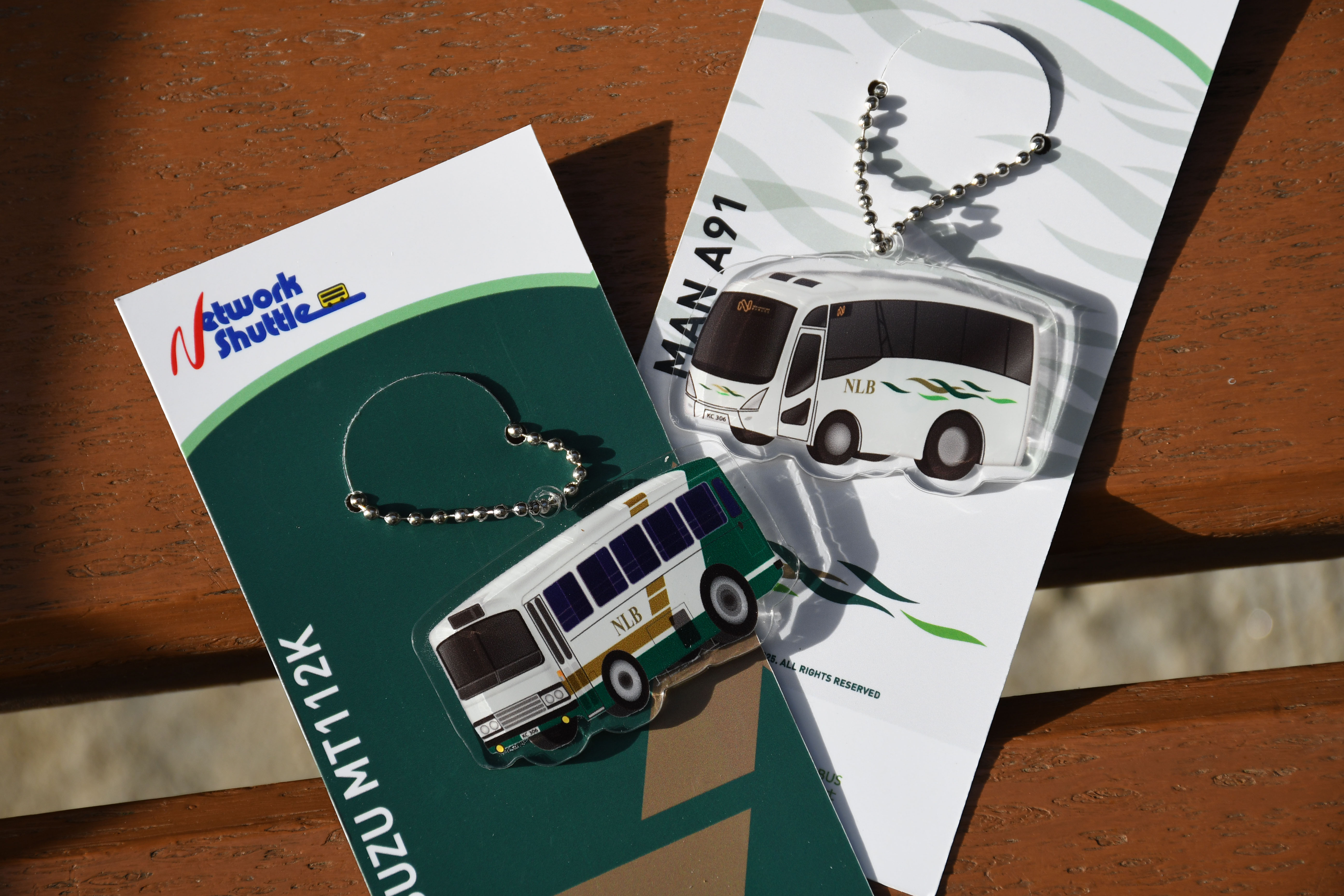 冠忠Ｑ版巴士鎖匙扣 (Trans-Island MAN A91) (M33340)