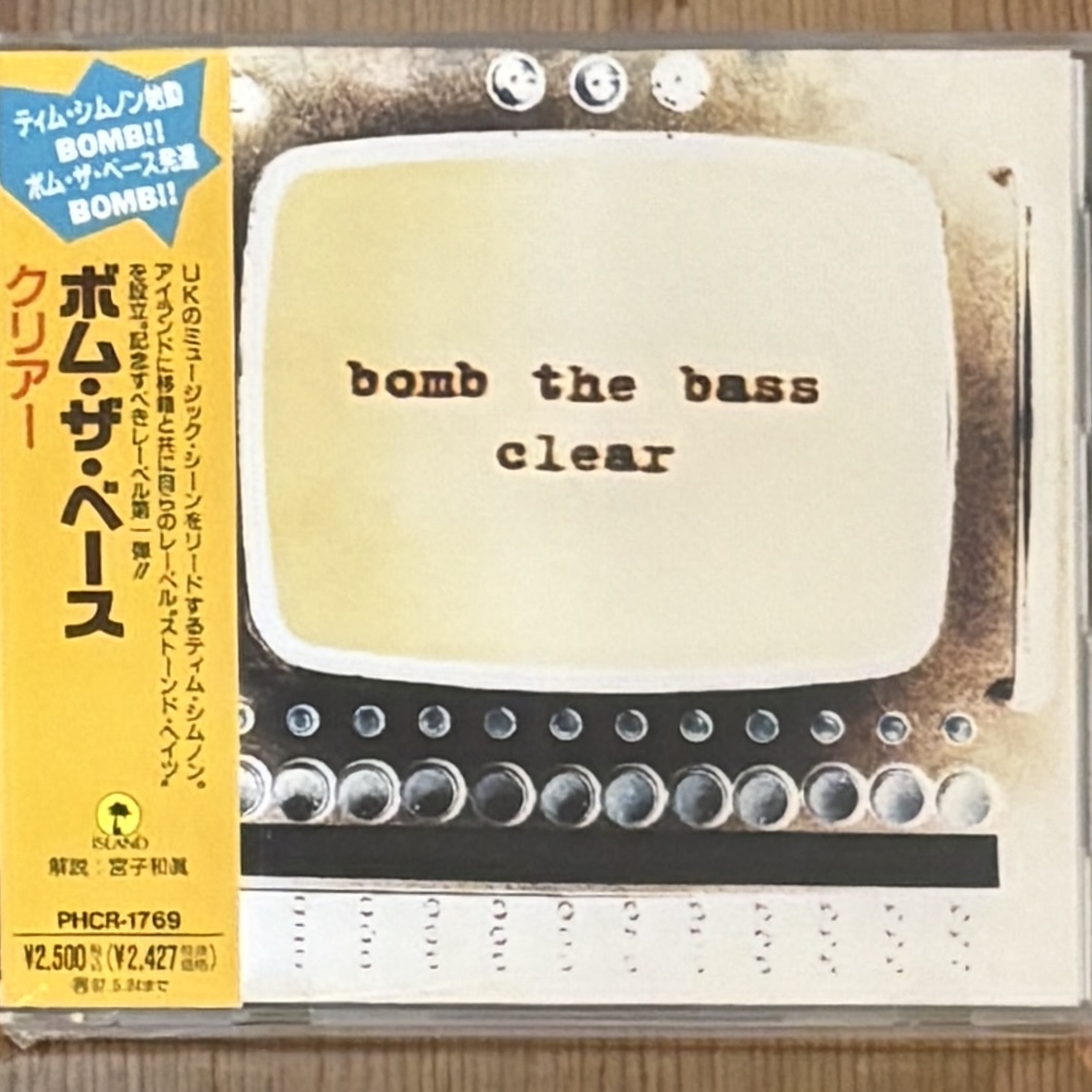 Bomb The Bass《Clear》（日盤CD）