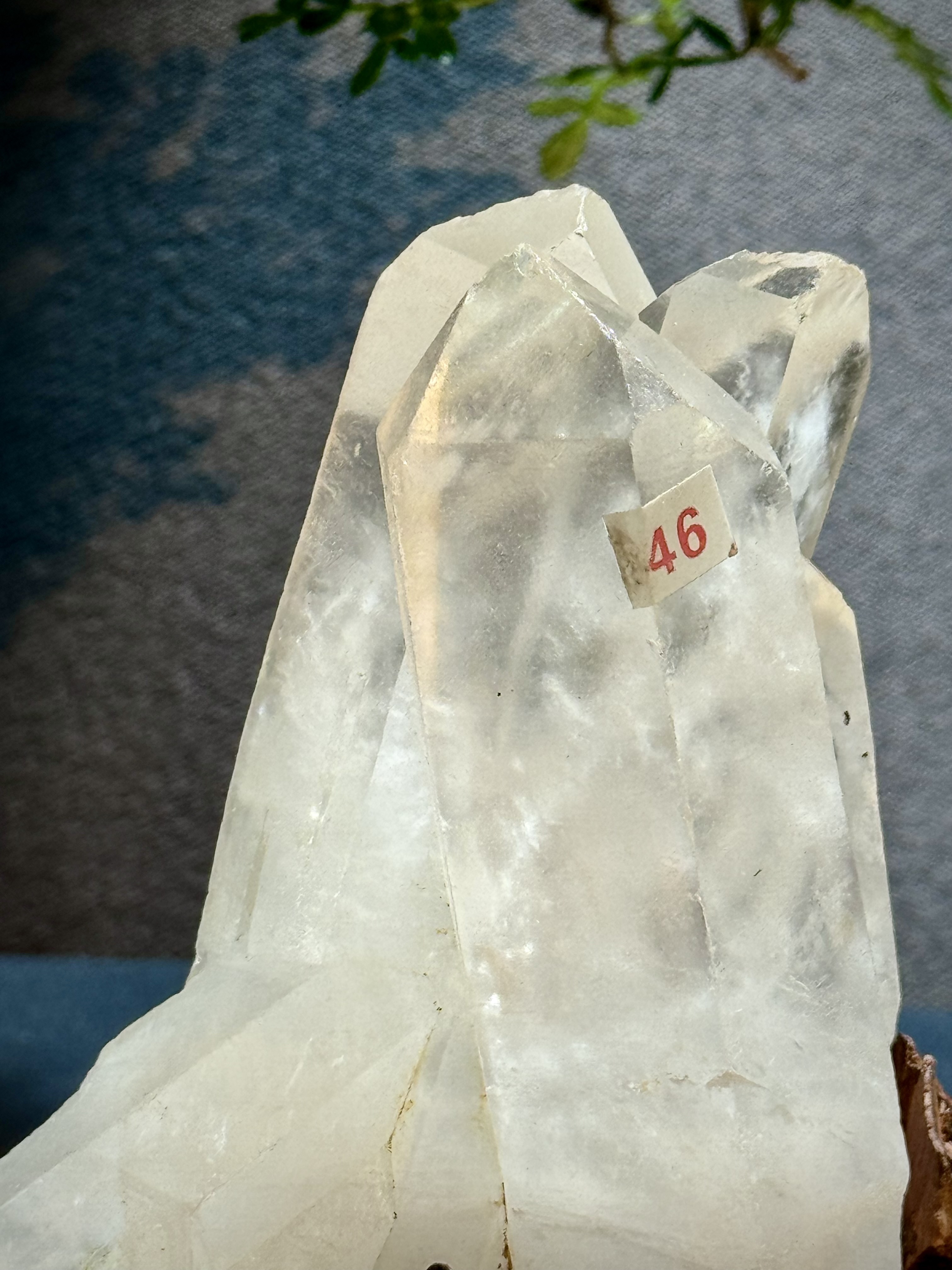 白水晶簇擺件 5522