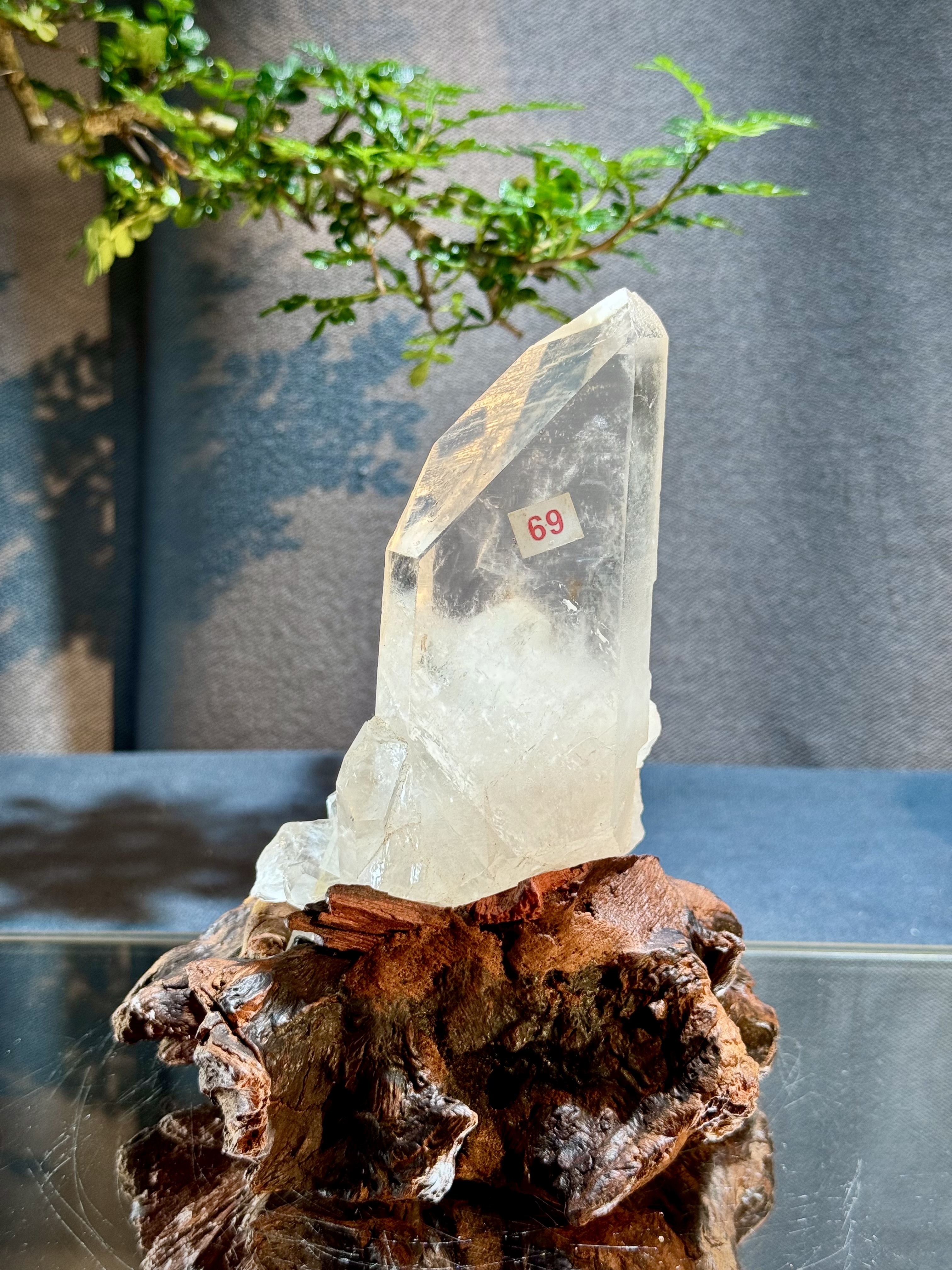 白水晶簇擺件 5523