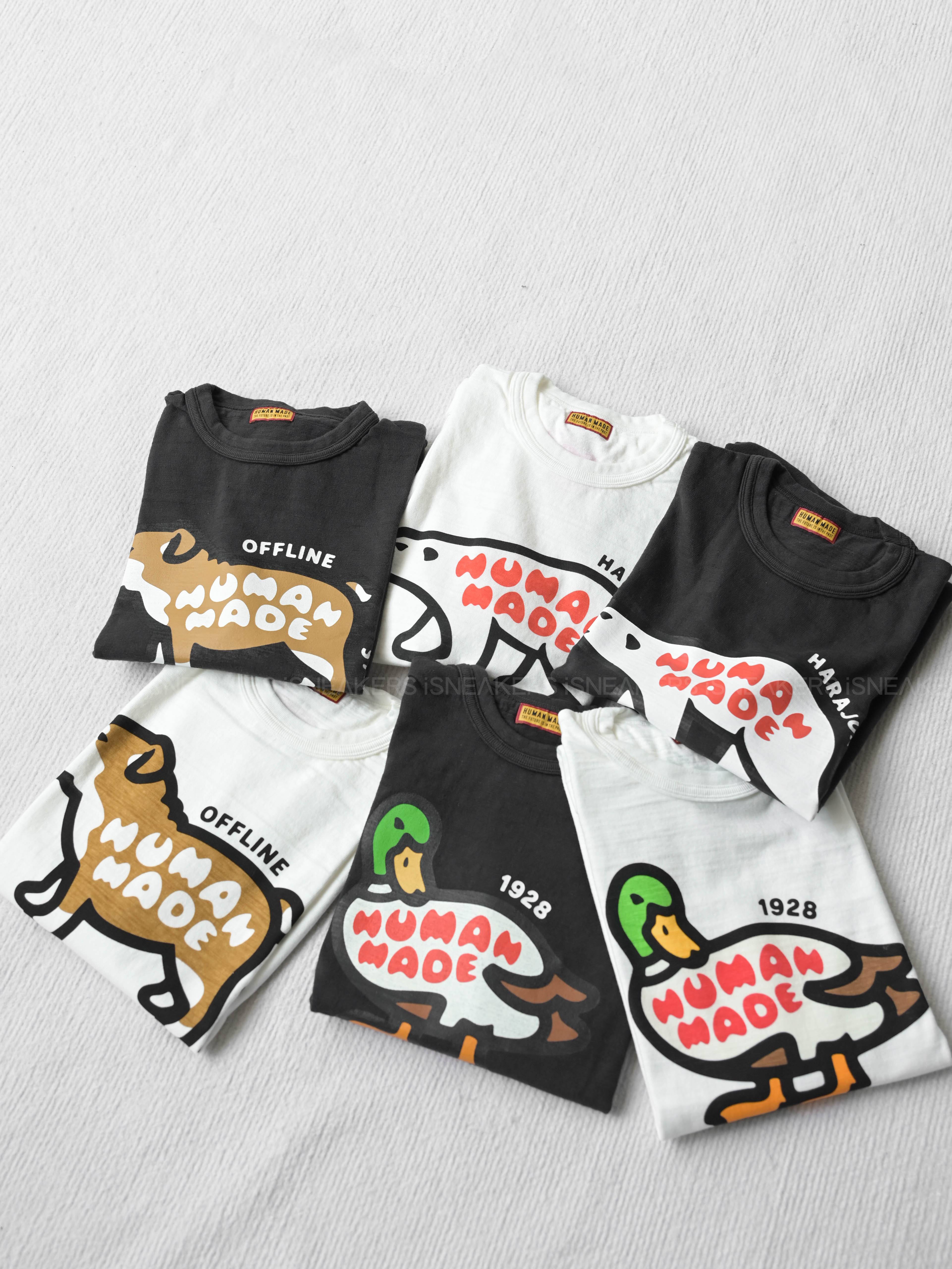 iSNEAKERS｜ Human Made Graphic T-shirt 店鋪限定 鴨子/北極熊/狗