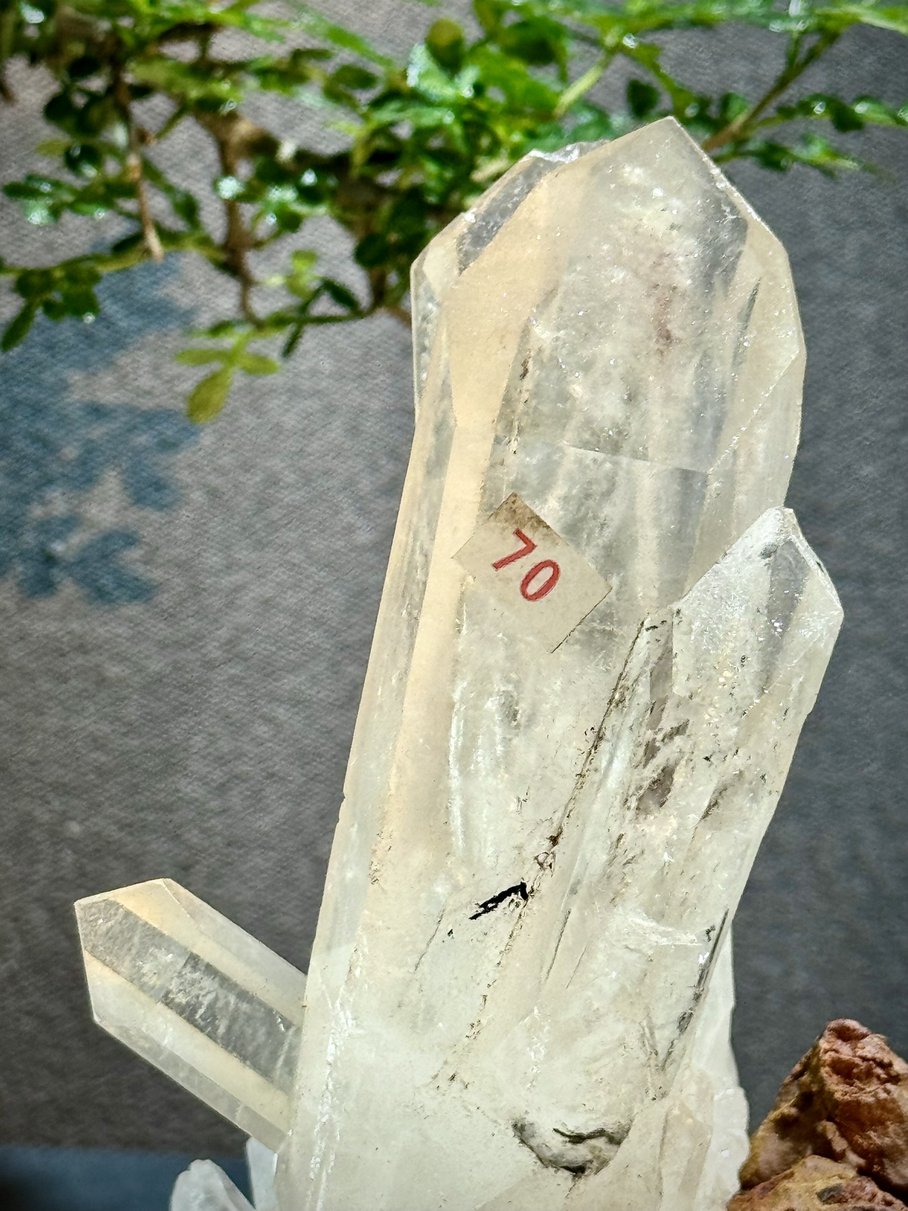 白水晶簇擺件 5524