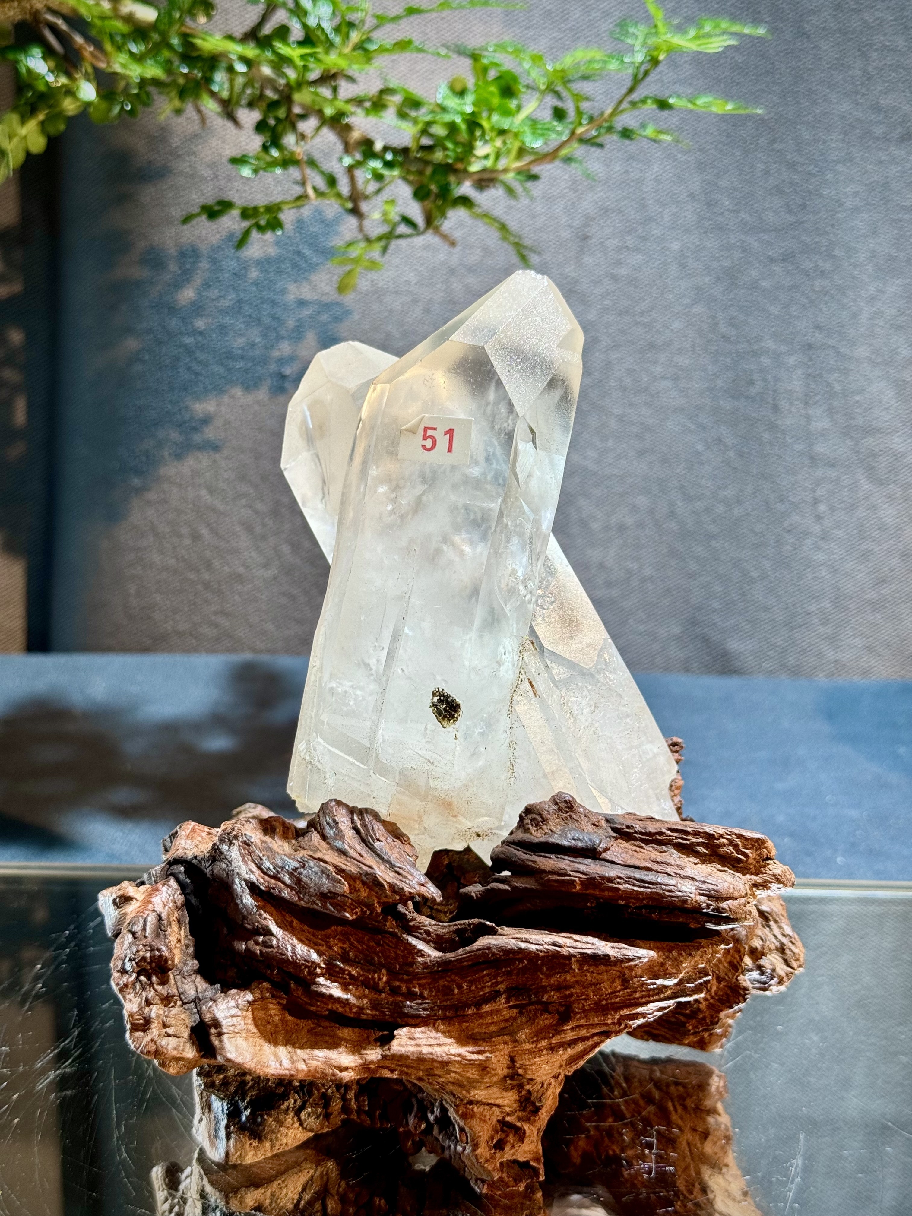 白水晶簇擺件 5525