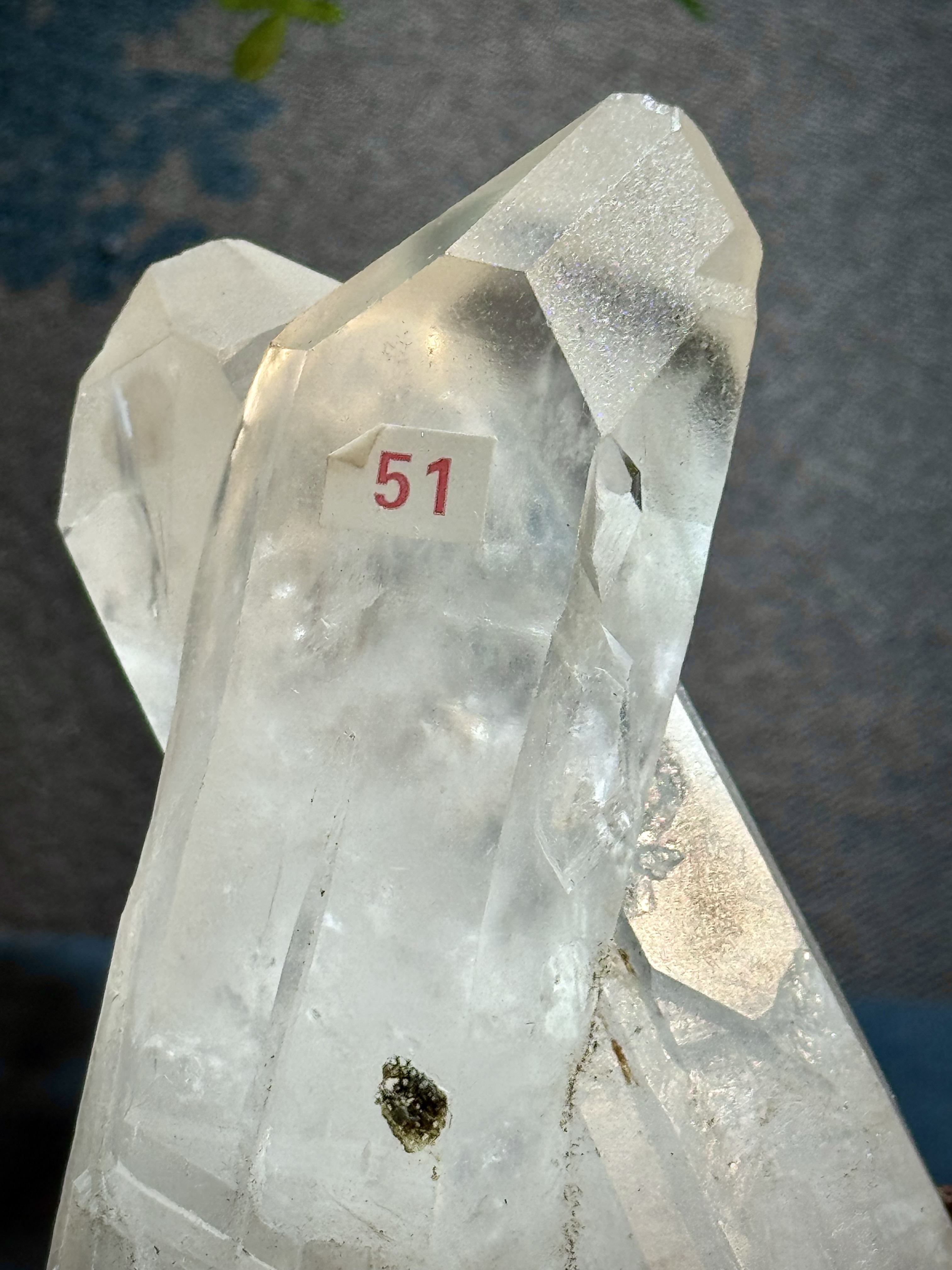 白水晶簇擺件 5525