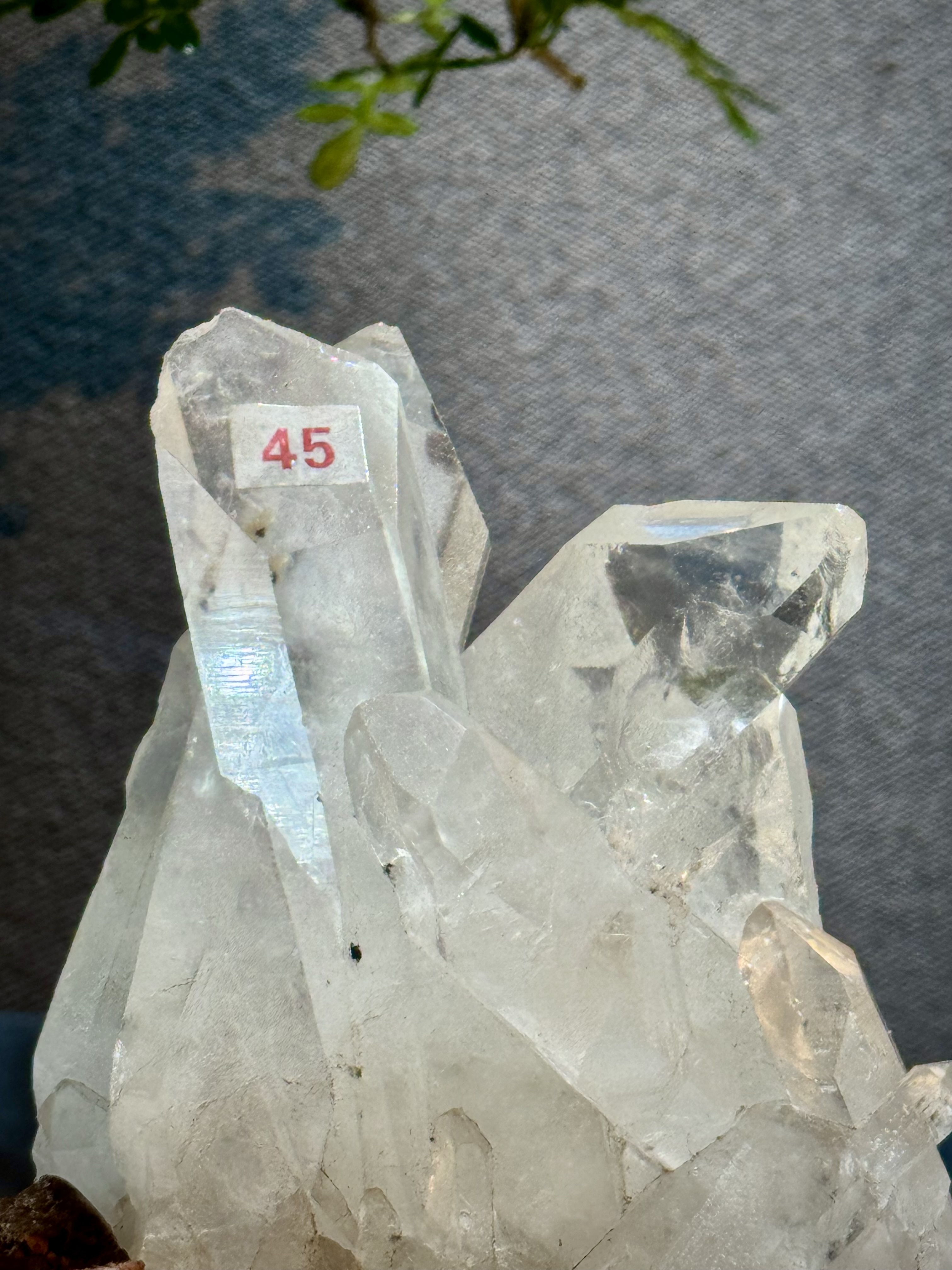 白水晶簇擺件 5526