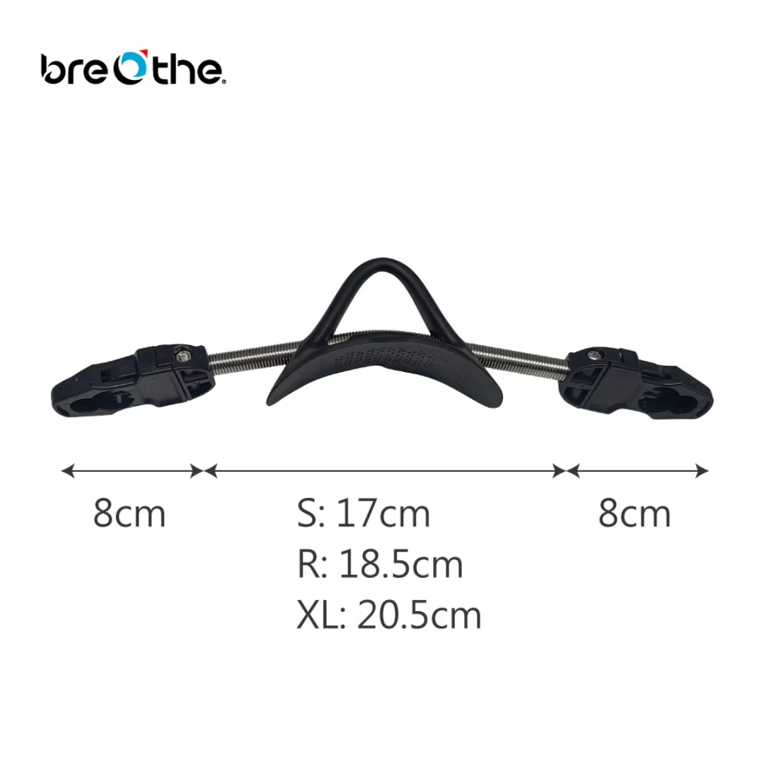 水呼吸breathe 不鏽鋼彈簧蛙鞋帶 37-DF-1