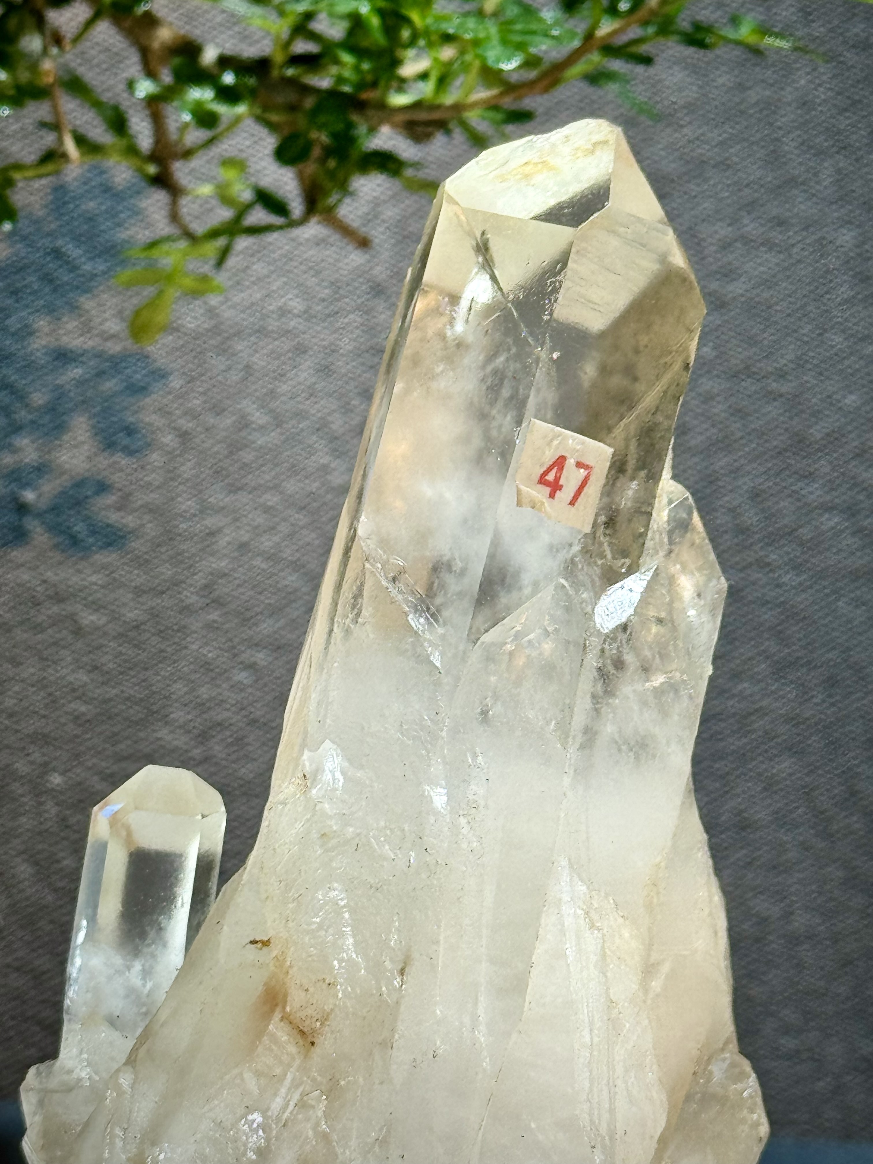 白水晶簇擺件 5527