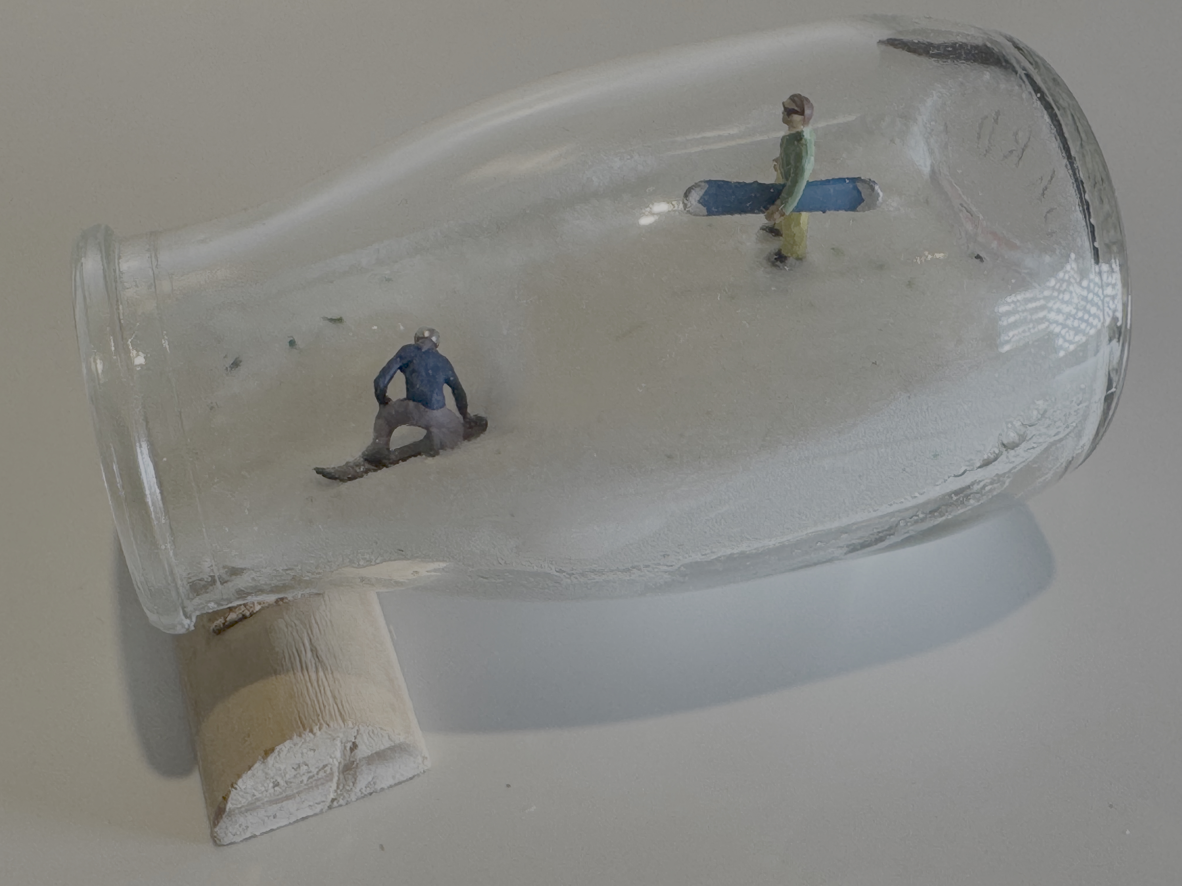 迷你景 HO規 瓶中雪境