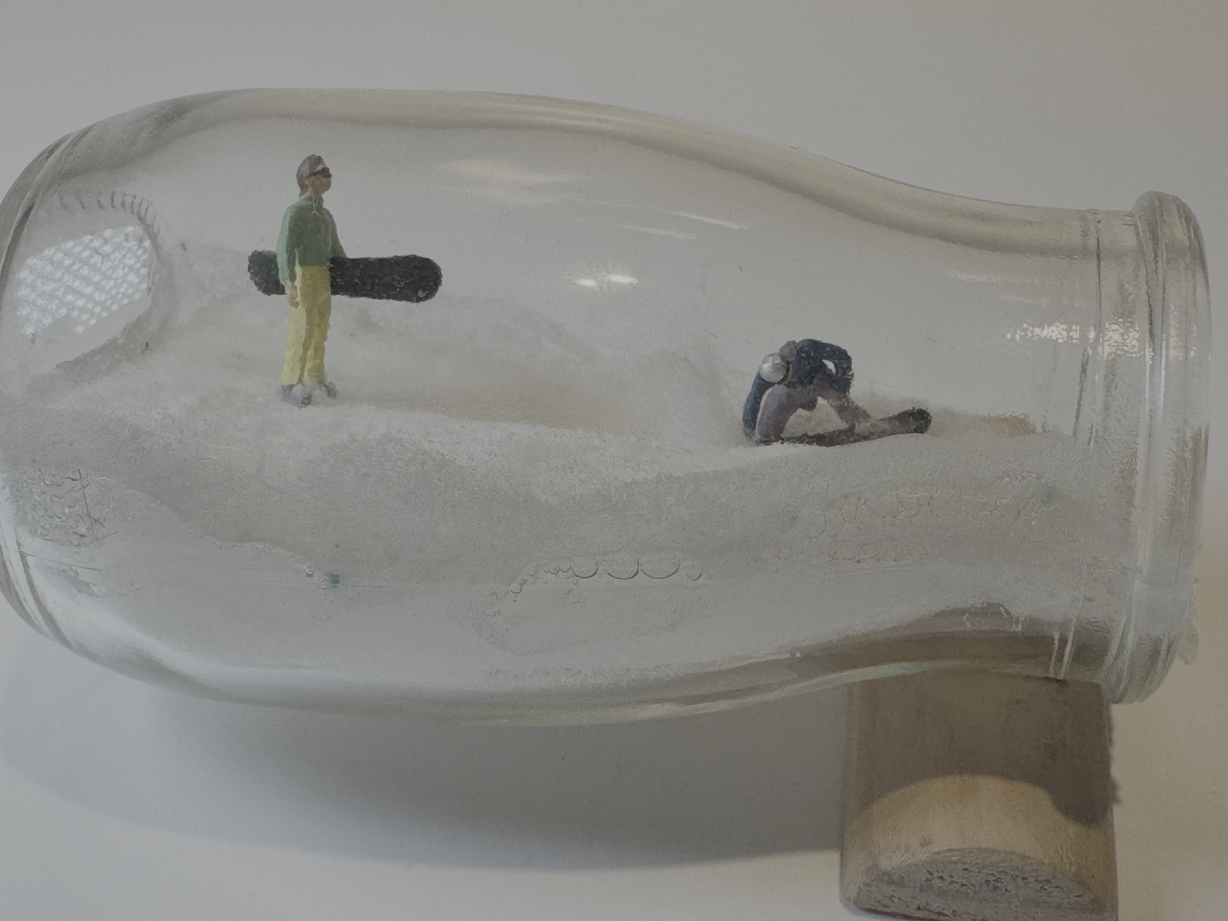 迷你景 HO規 瓶中雪境