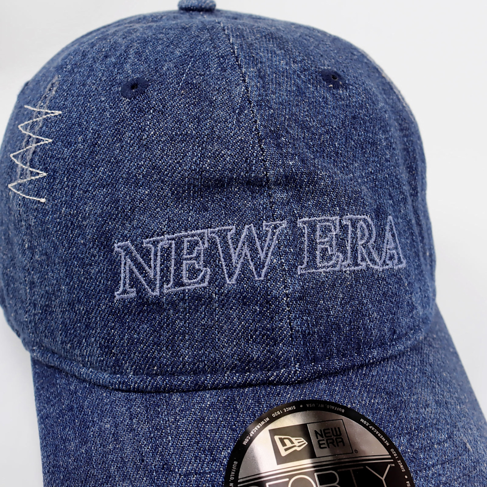 New Era 9Forty 940 棒球帽  刷破牛仔藍 NE14499897