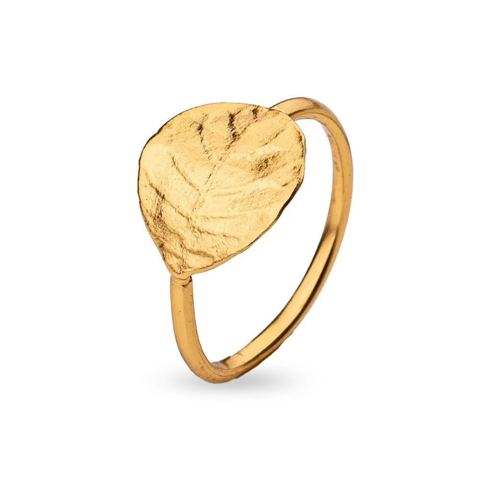 1TA0524-023 THALLO Moonlight Ring Mini 24K Gold Vermeil on Sterling Silver #s575b (A-LX-E)
