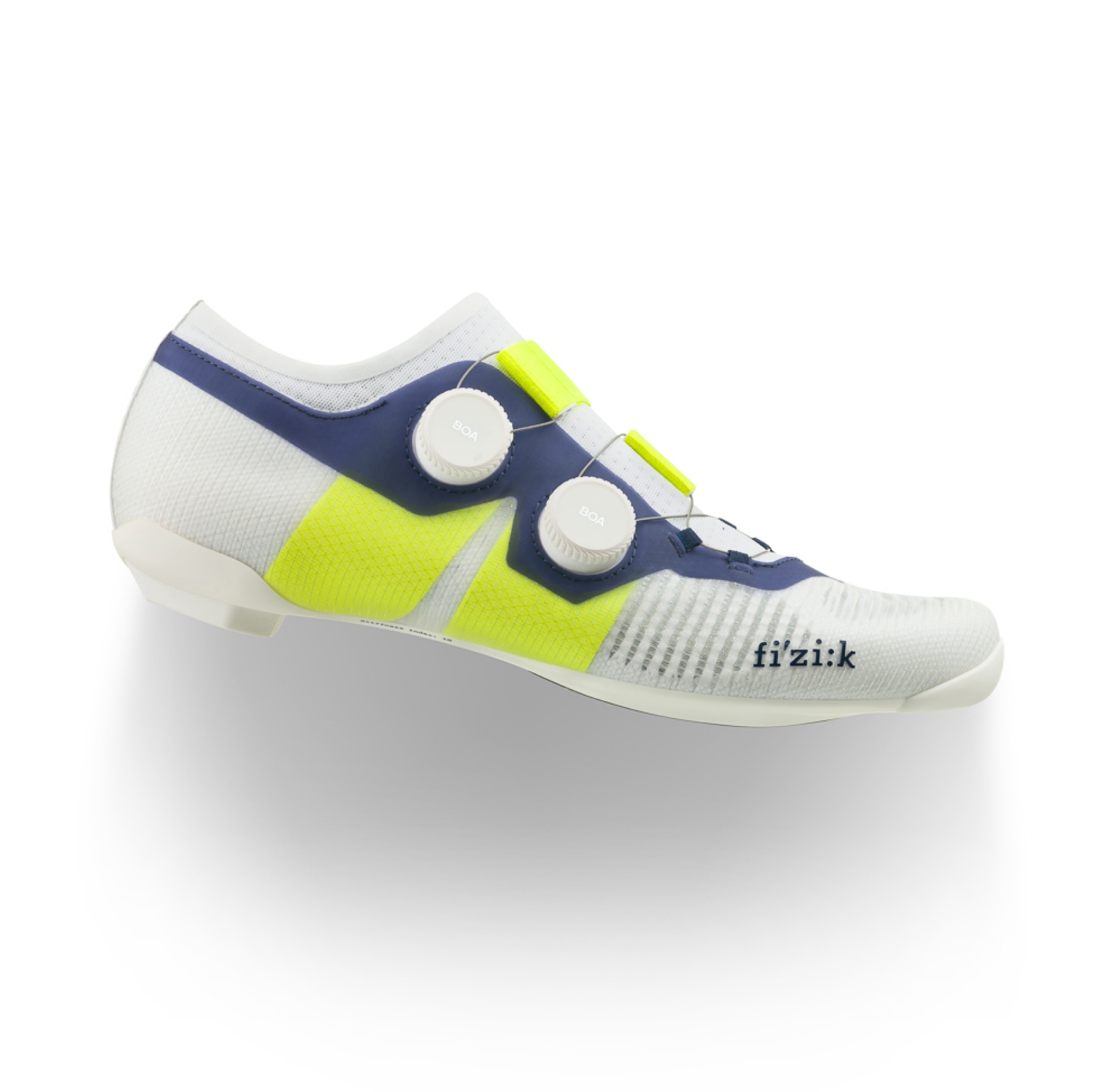 新款【FIZIK】Vega Carbon 公路車卡鞋 / Yellow Fluo 車隊版
