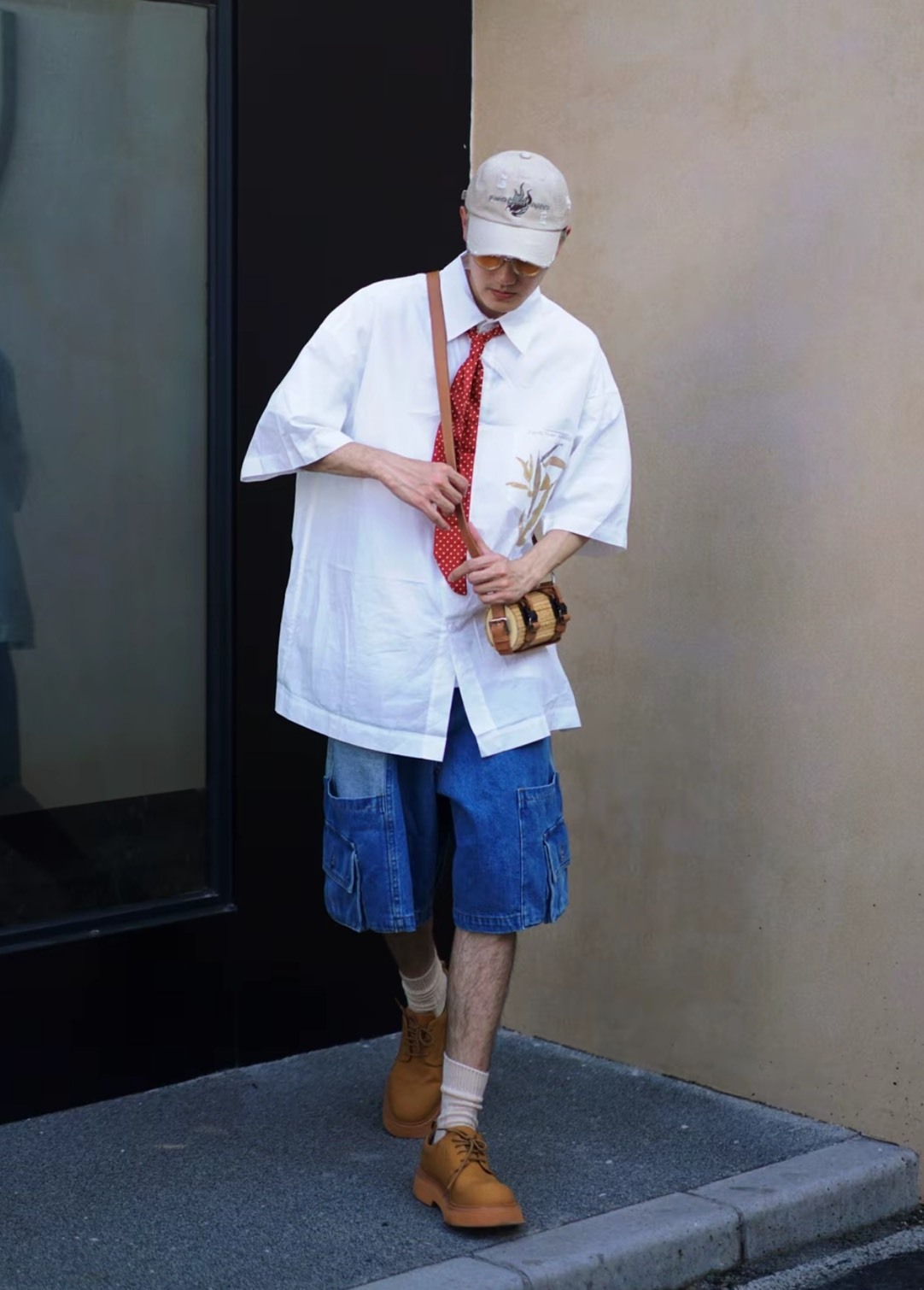 Feng Chen Wang 凤凰系列 刺繡棉質鴨舌帽