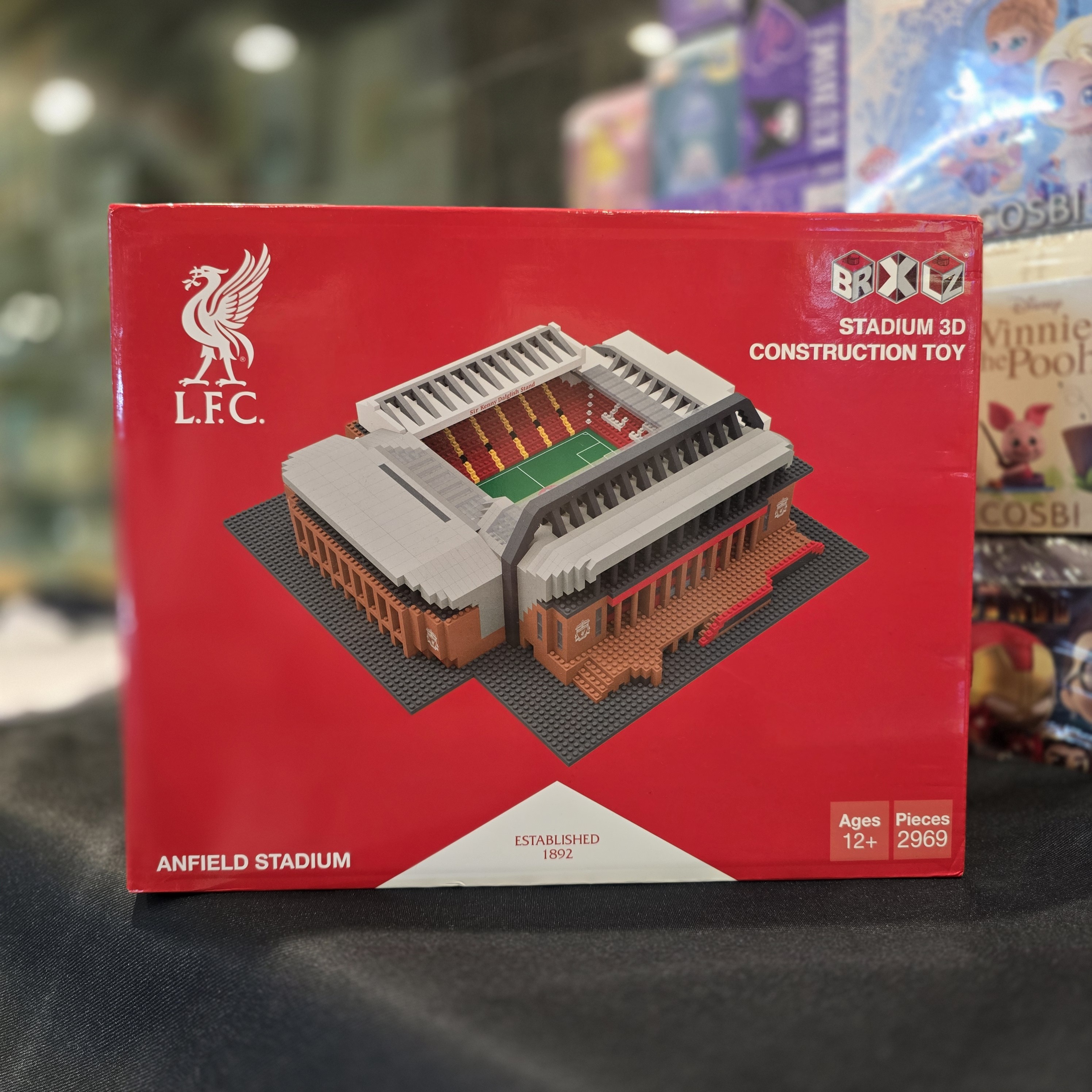 利物浦積木立體晏菲路球場