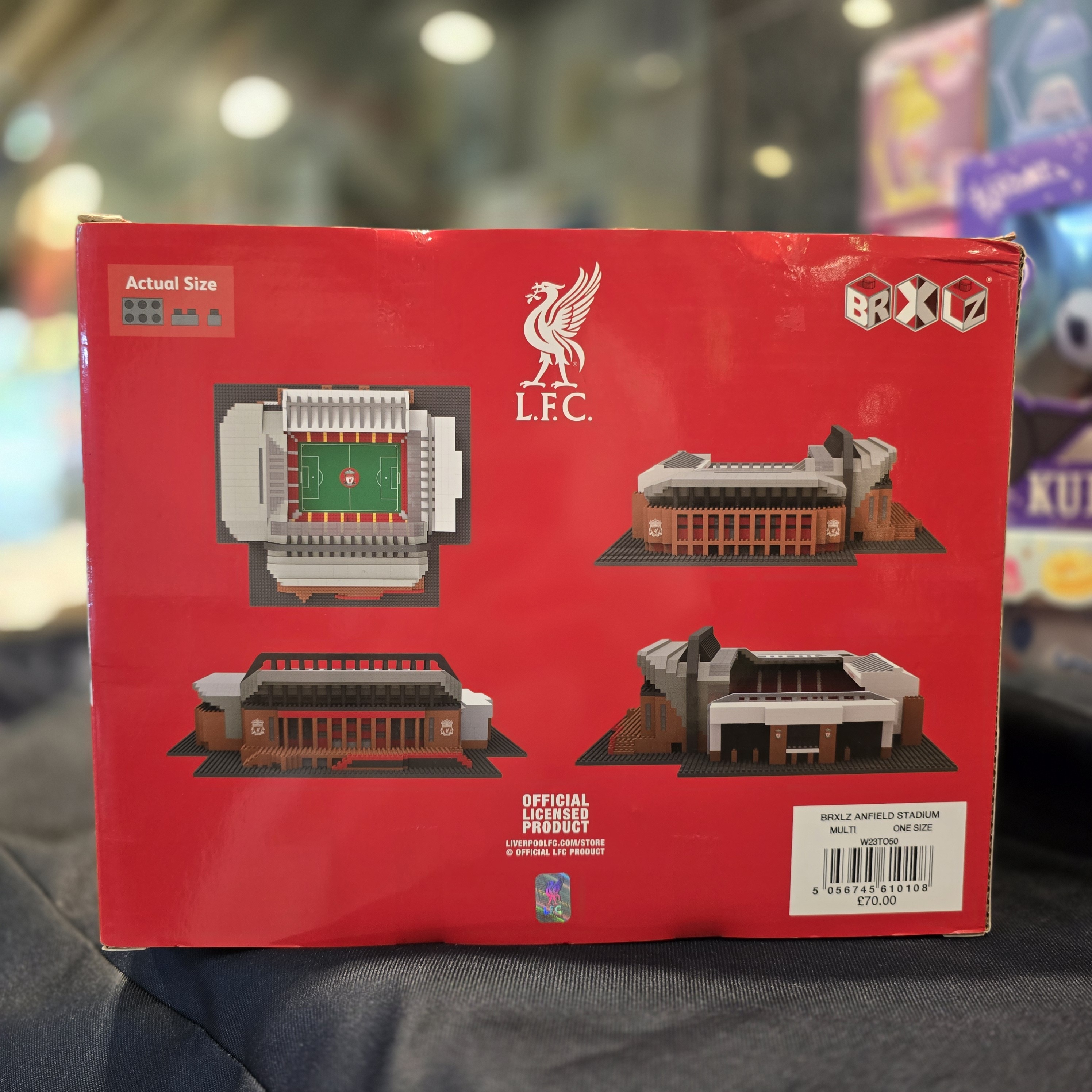 利物浦積木立體晏菲路球場