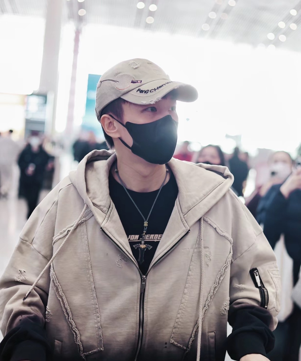 Feng Chen Wang × 林高远 聯名乒乓球拍圖案棉棒球帽