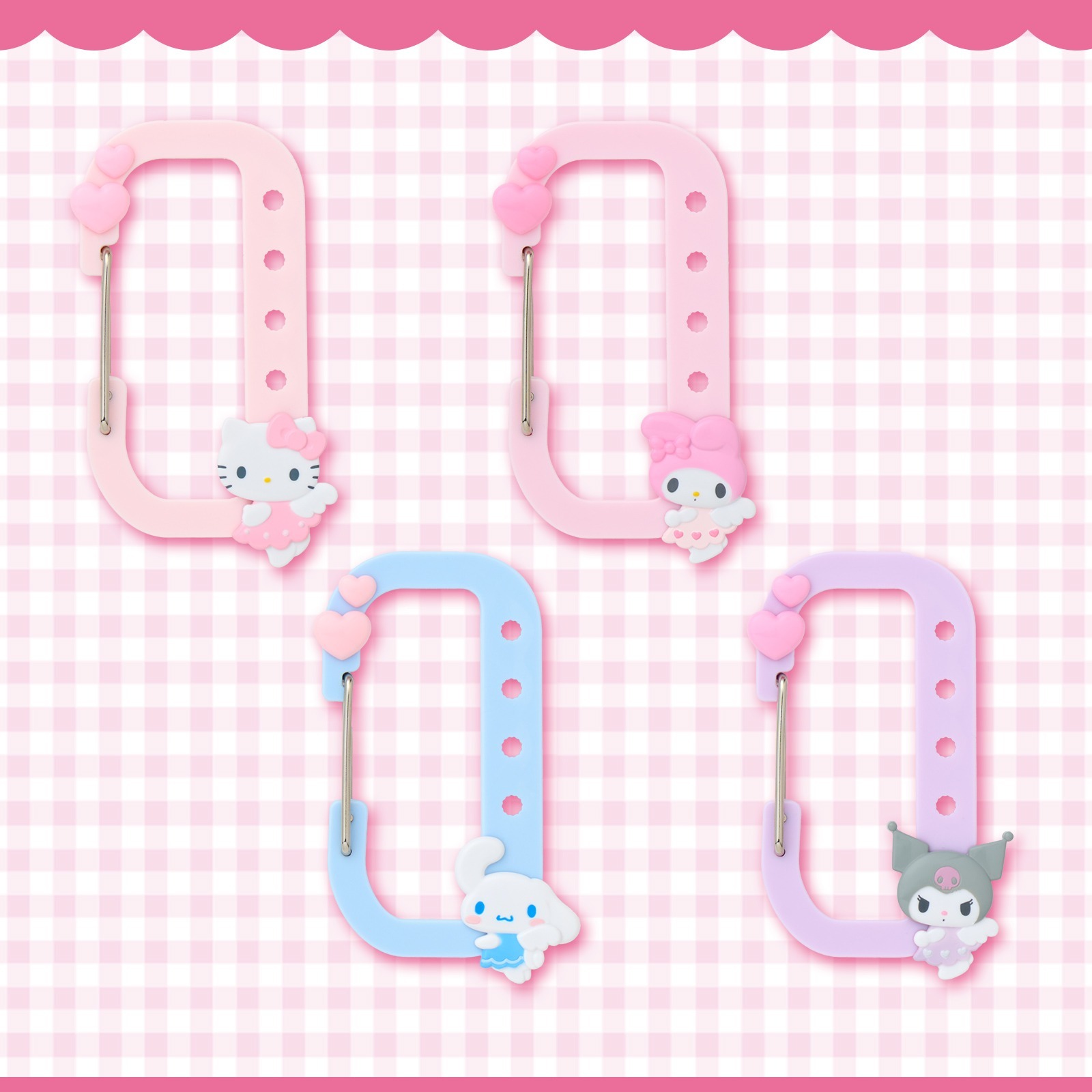 日本 Sanrio My Pachirun 自訂文字系列 - 爬山扣