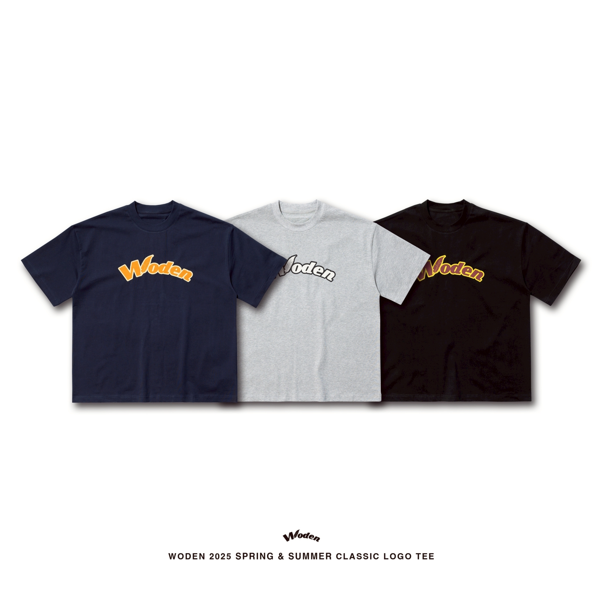 WODEN 2025 Spring & Summer 034 Classic LOGO tee