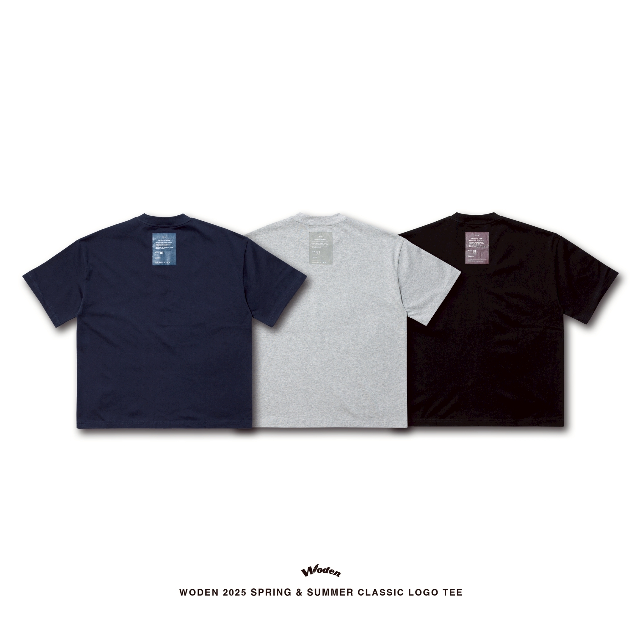 WODEN 2025 Spring & Summer 034 Classic LOGO tee