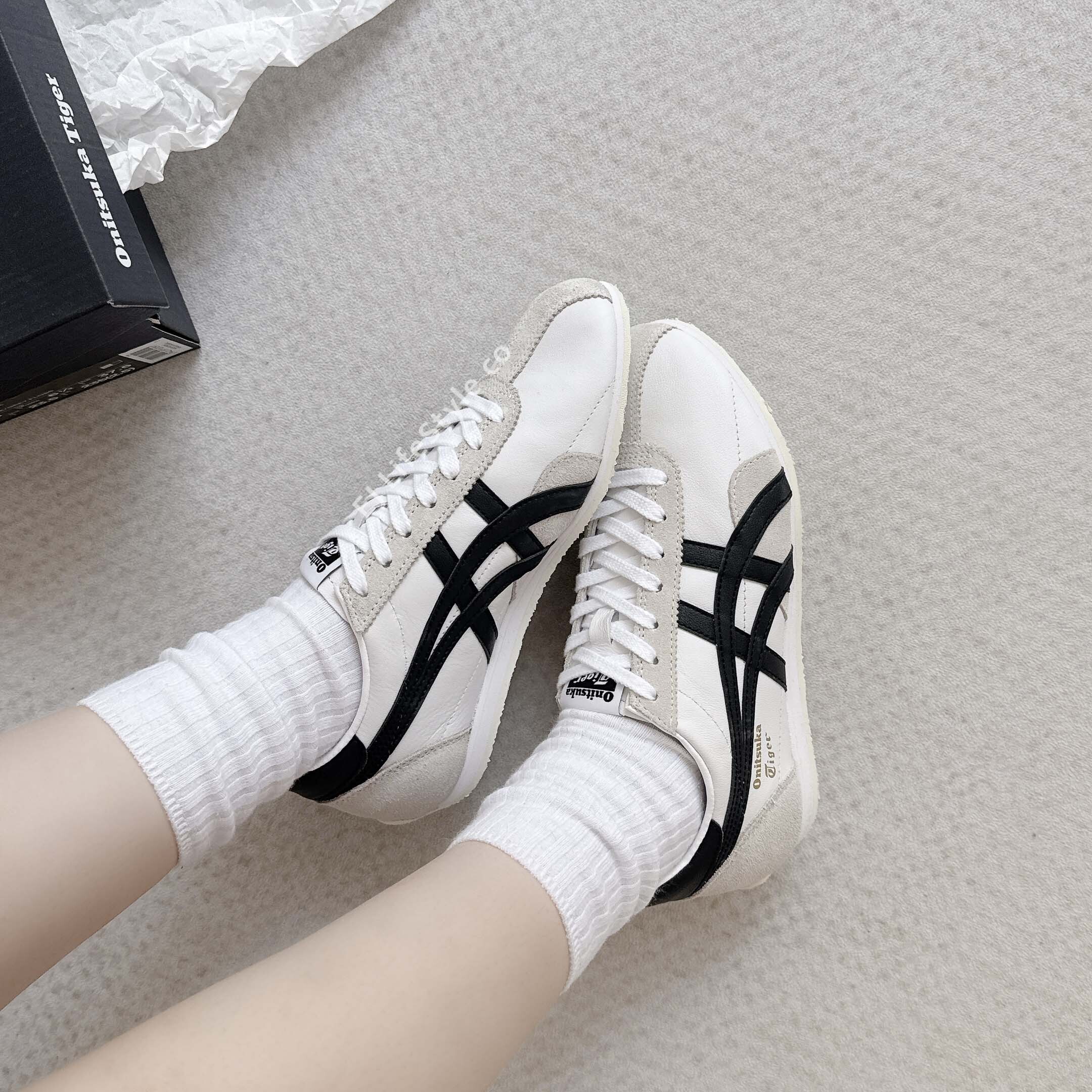 Onitsuka Tiger Runspark 鬼塚虎 黑白 黑色 白色 男女鞋 1183B480-105 / 預購