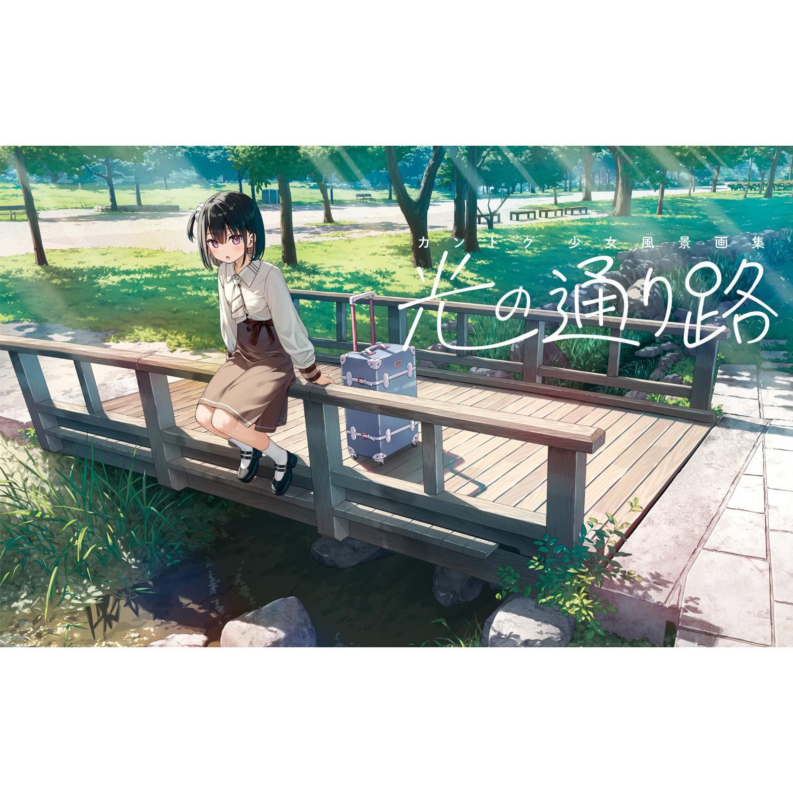 【サイン本】カントク少女風景画集『光の通り路』 Amazon.co.jp: カントク 少女風景画集 光の通り路 : カントク: 本