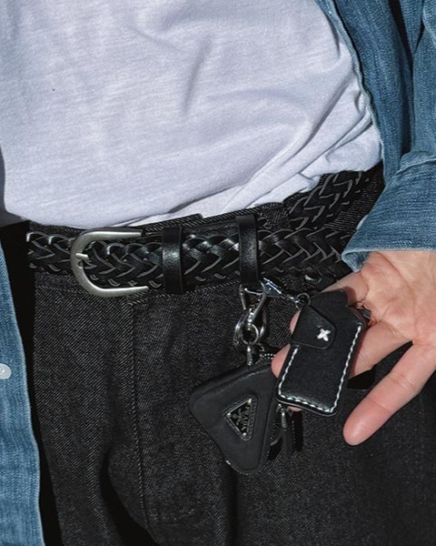 編織Riddit 鑰匙圈腰帶 皮帶