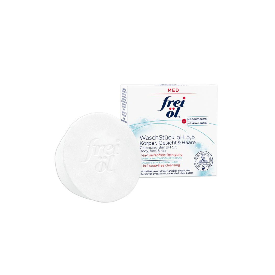frei öl MED pH 5.5 潔面潔膚皂 90g (身體、面部及頭髮適用)