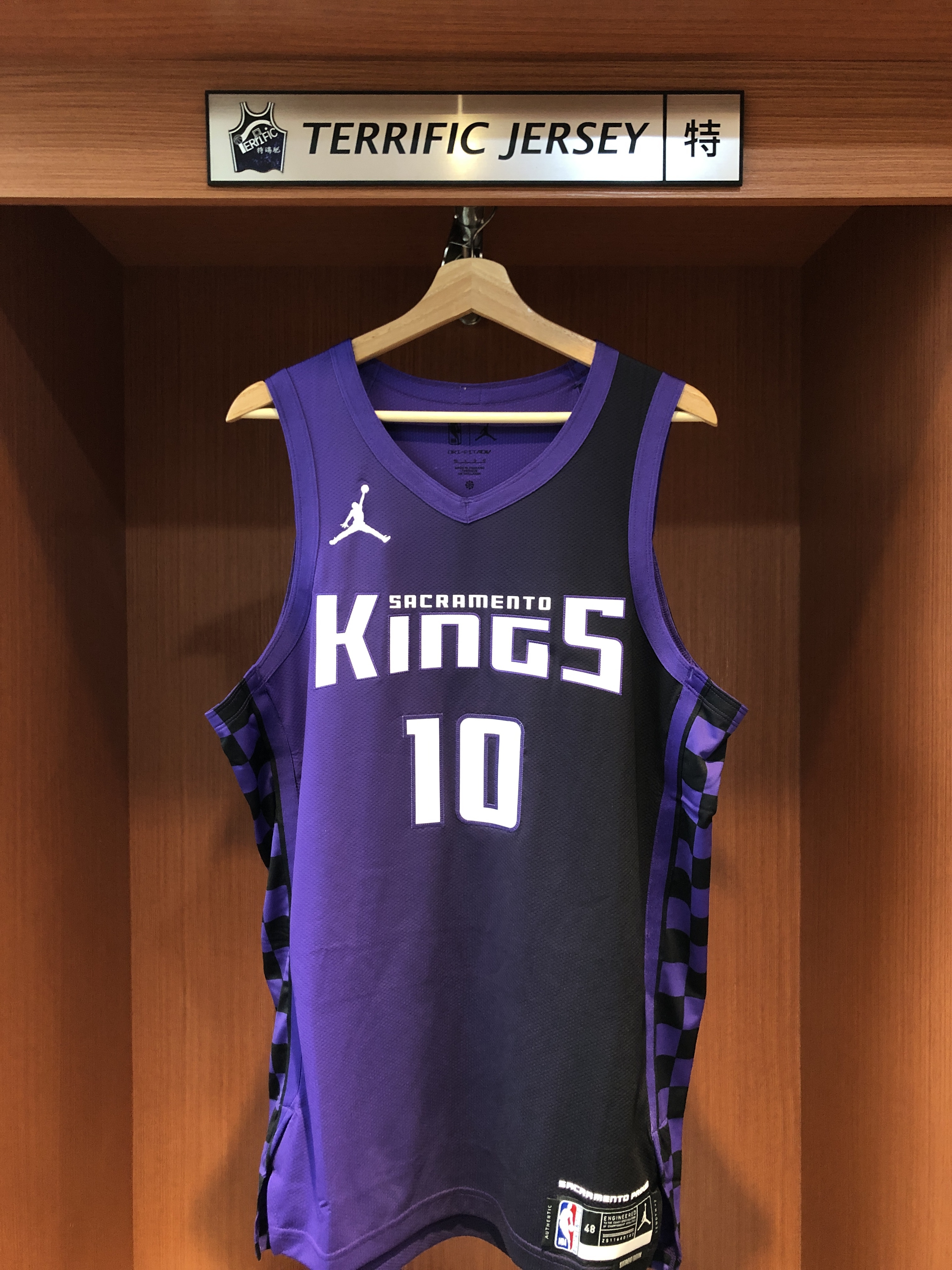 NBA球衣 Demar Derozan 沙加緬度國王紫 Statement Jordan Authentic 球員版 電繡 全新