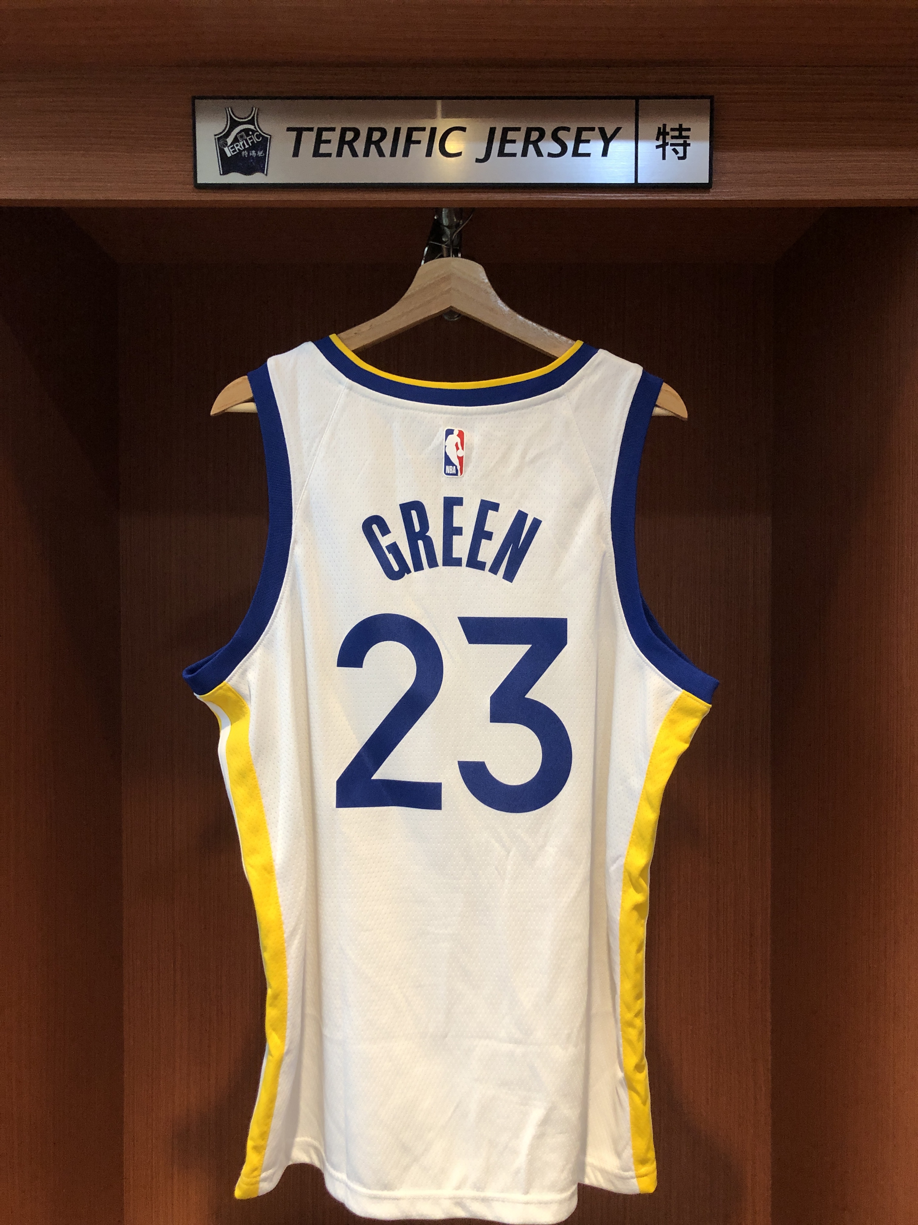 NBA球衣 Draymond Green 金州勇士白 Association Nike Swingman 球迷版 熱轉印 含贊助商標 全新