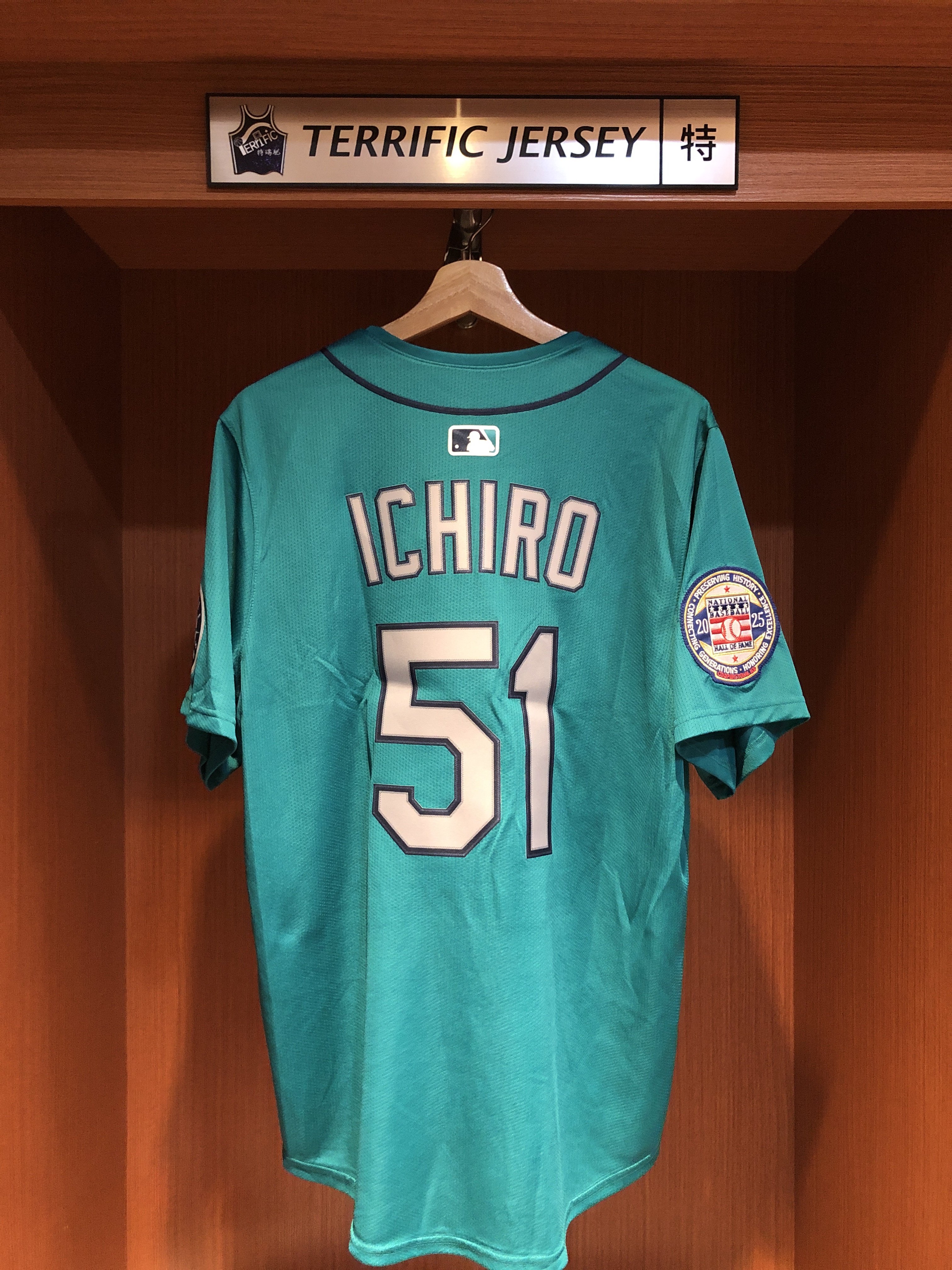 MLB球衣 Ichiro Suzuki 西雅圖水手綠 名人堂 Nike Limited Player Name Jersey 球迷版 熱轉印 全新