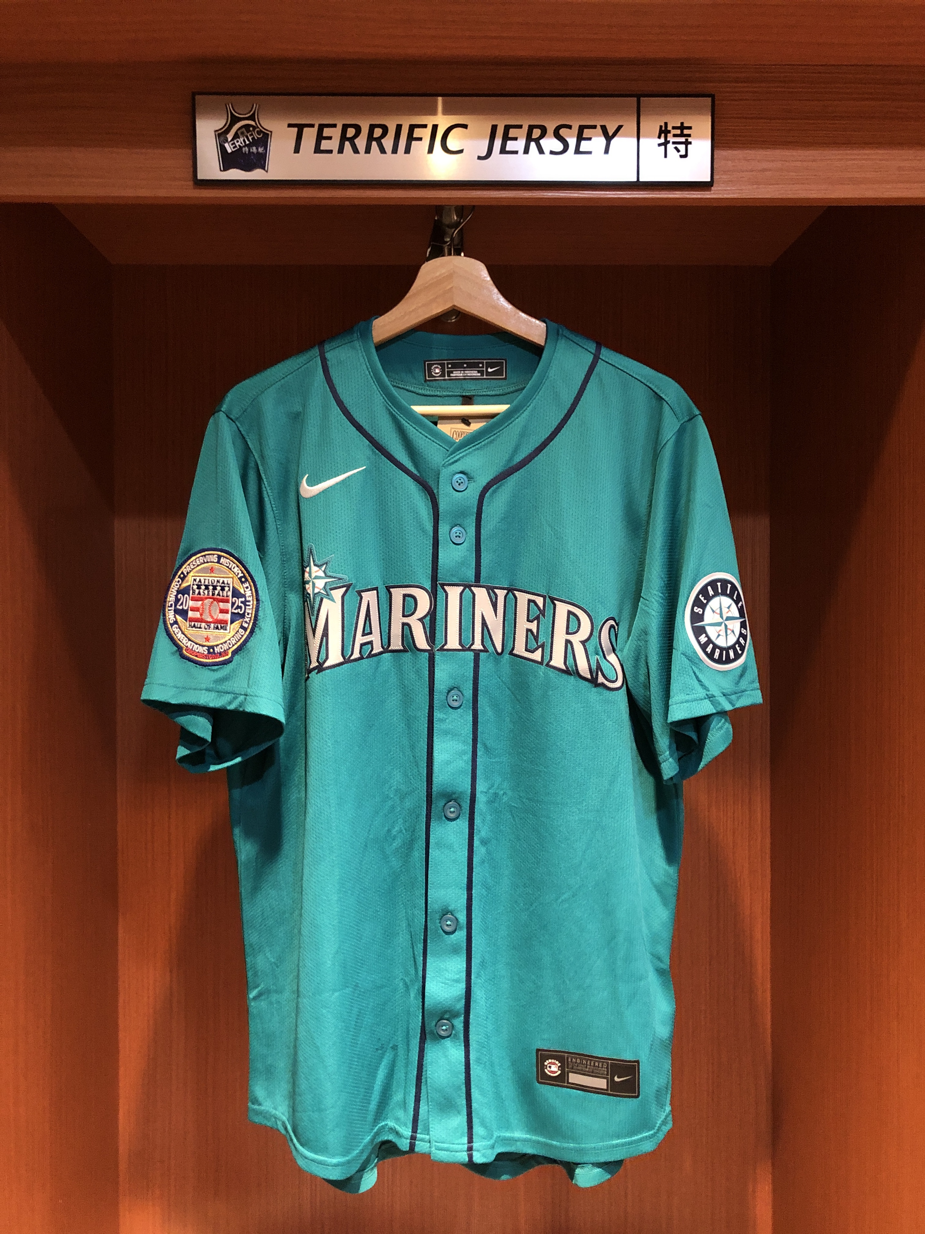 MLB球衣 Ichiro Suzuki 西雅圖水手綠 名人堂 Nike Limited Player Name Jersey 球迷版 熱轉印 全新