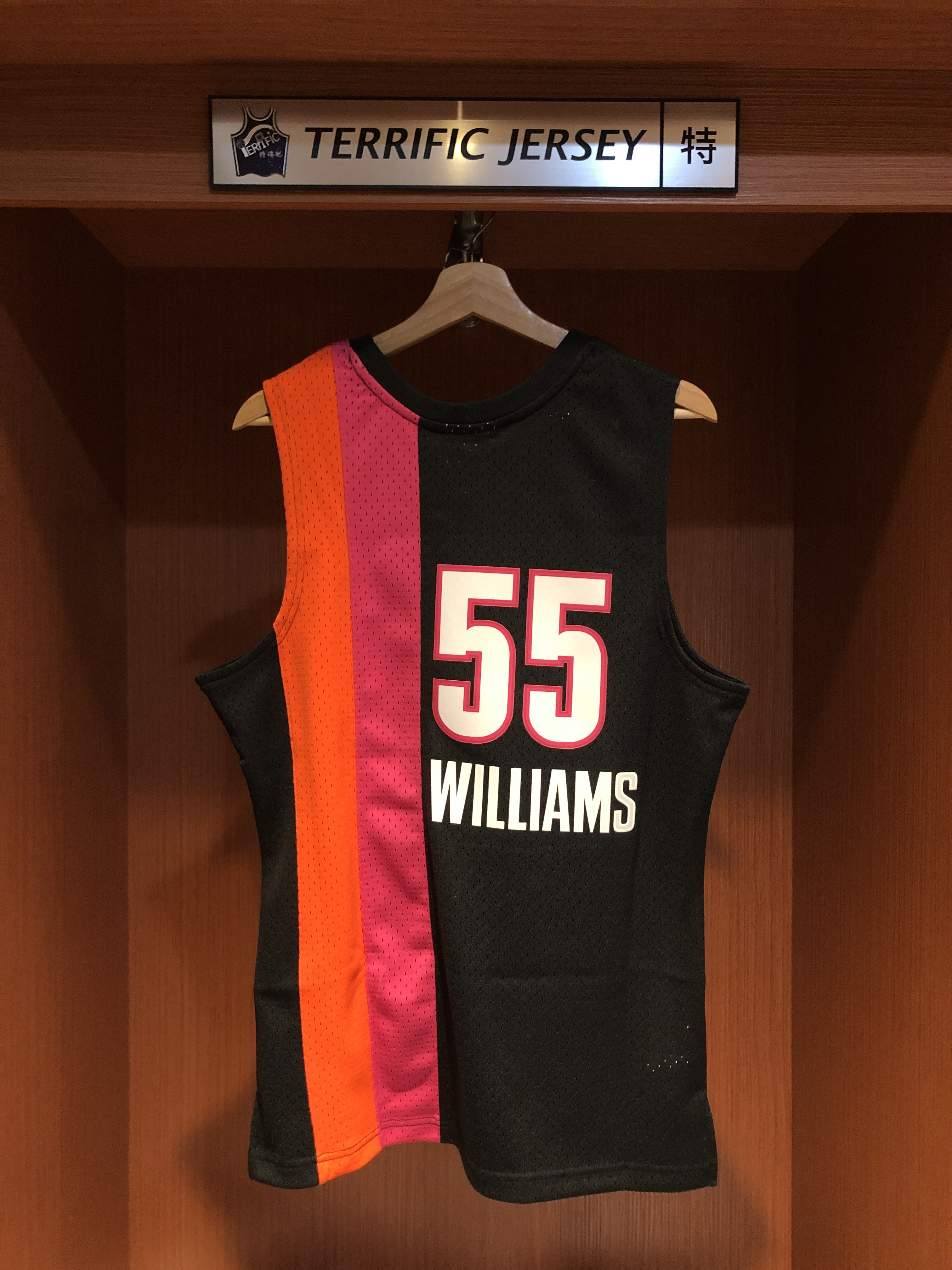 NBA球衣 Jason Williams 邁阿密熱火黑佛 05-06 M&N Swingman G2 球迷版 熱轉印 全新