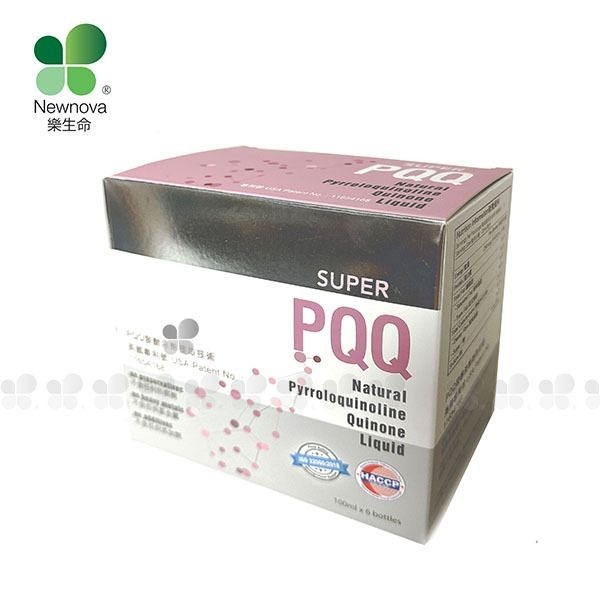 Super PQQ 樂生命 天然吡咯喹啉醌液體(一盒六支)【正品】Super PQQ 發酵液態提取 無不適用人群，大人小孩、老人及健康人群皆可飲
