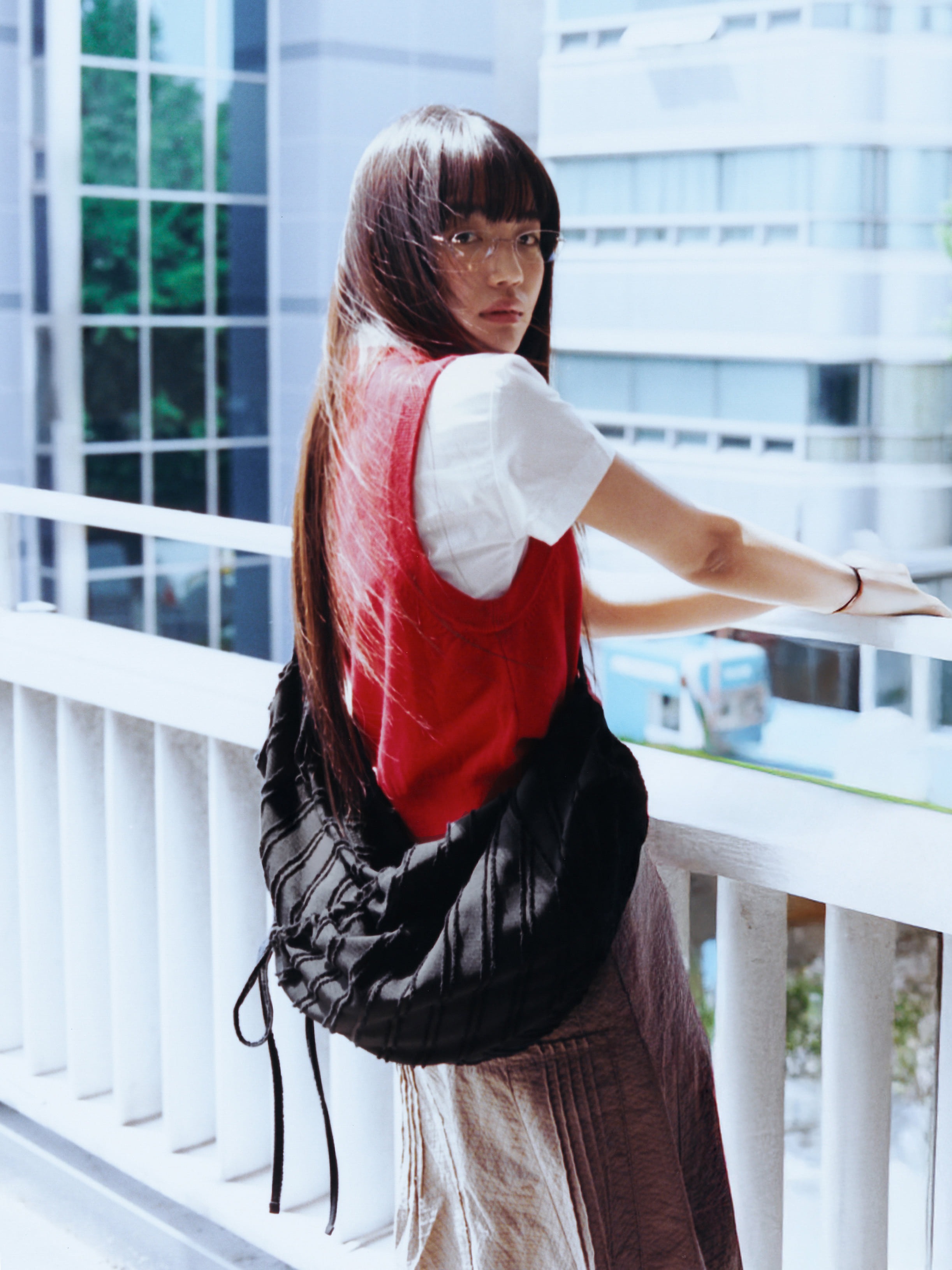 ■Fennec■ LASSIE BAG FRINGE IVORY FNFSB03FIF MUSINSA公式 | fennec LASSIE BAG - FRINGE IVORY