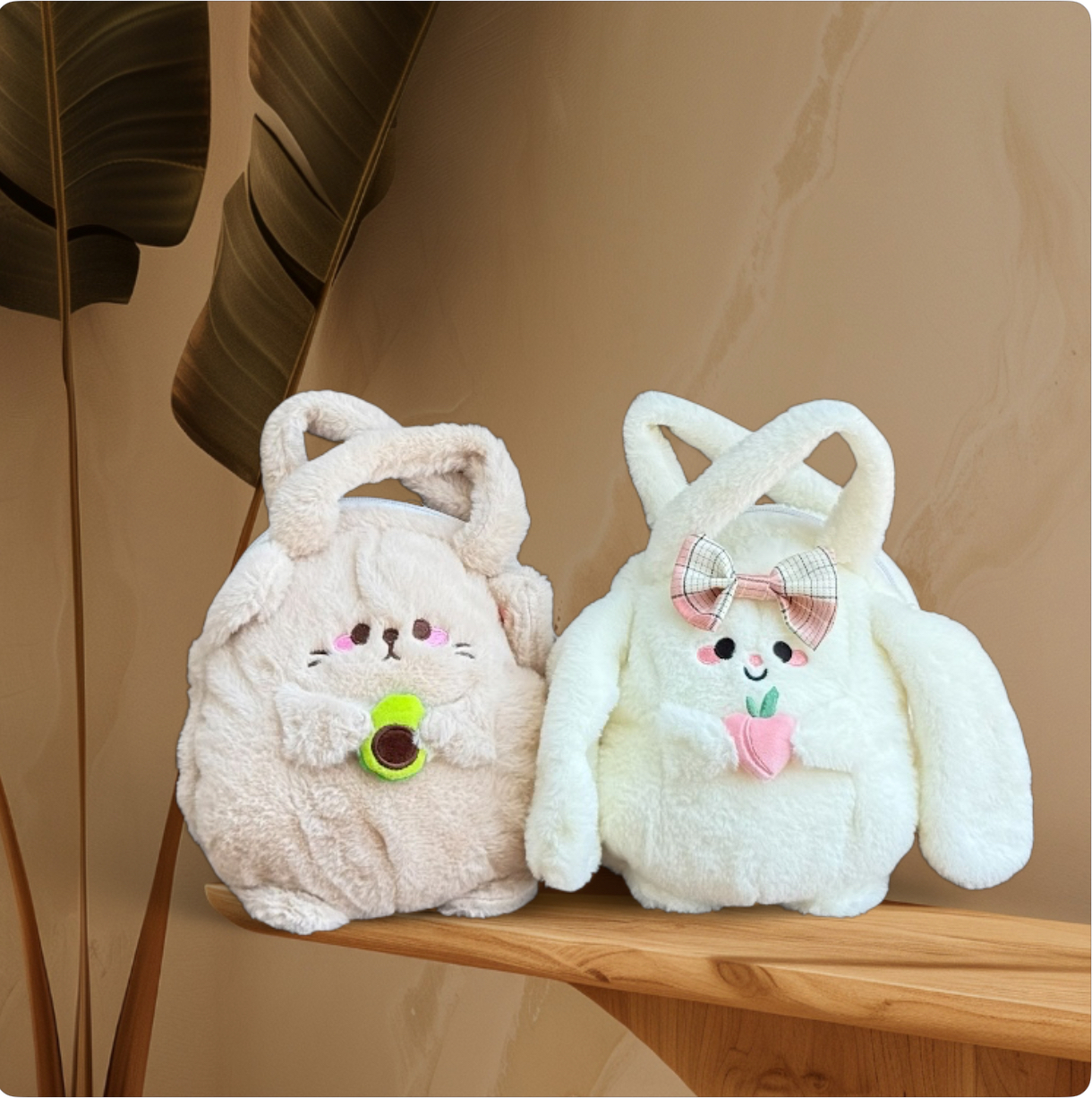 動物造型絨毛包包