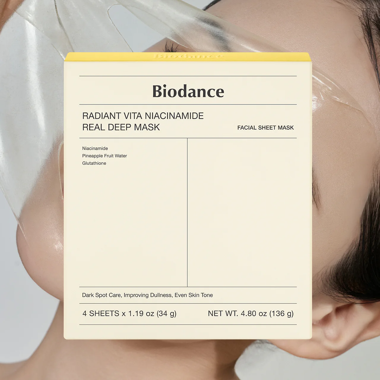 Biodance 維他命晶透煥白光澤面膜