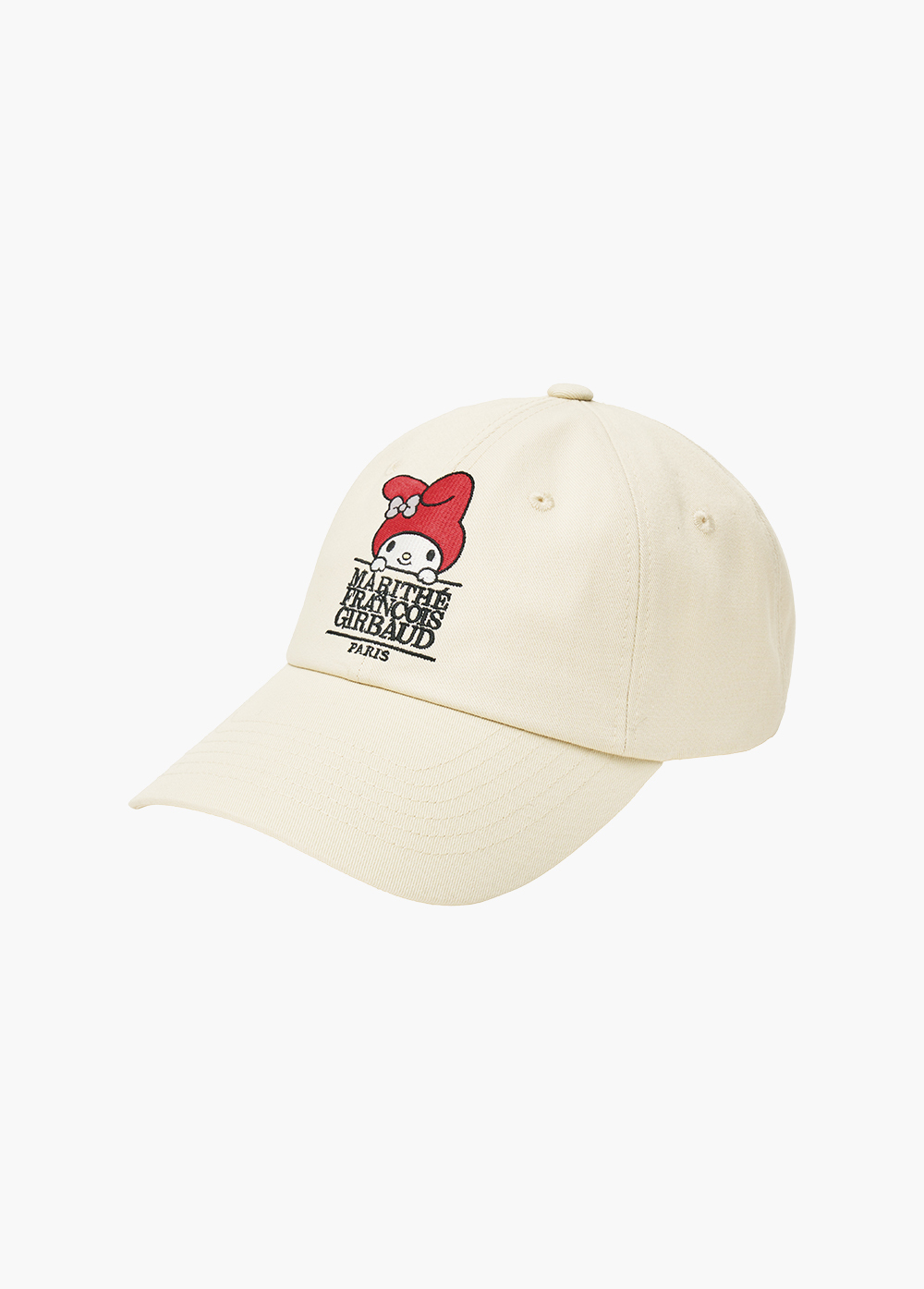 MARITHE X MY MELODY CLASSIC LOGO CAP 在庫限り [2カラー] Marithe Francois Girbaud X MY MELODY CLASSIC LOGO CAP i